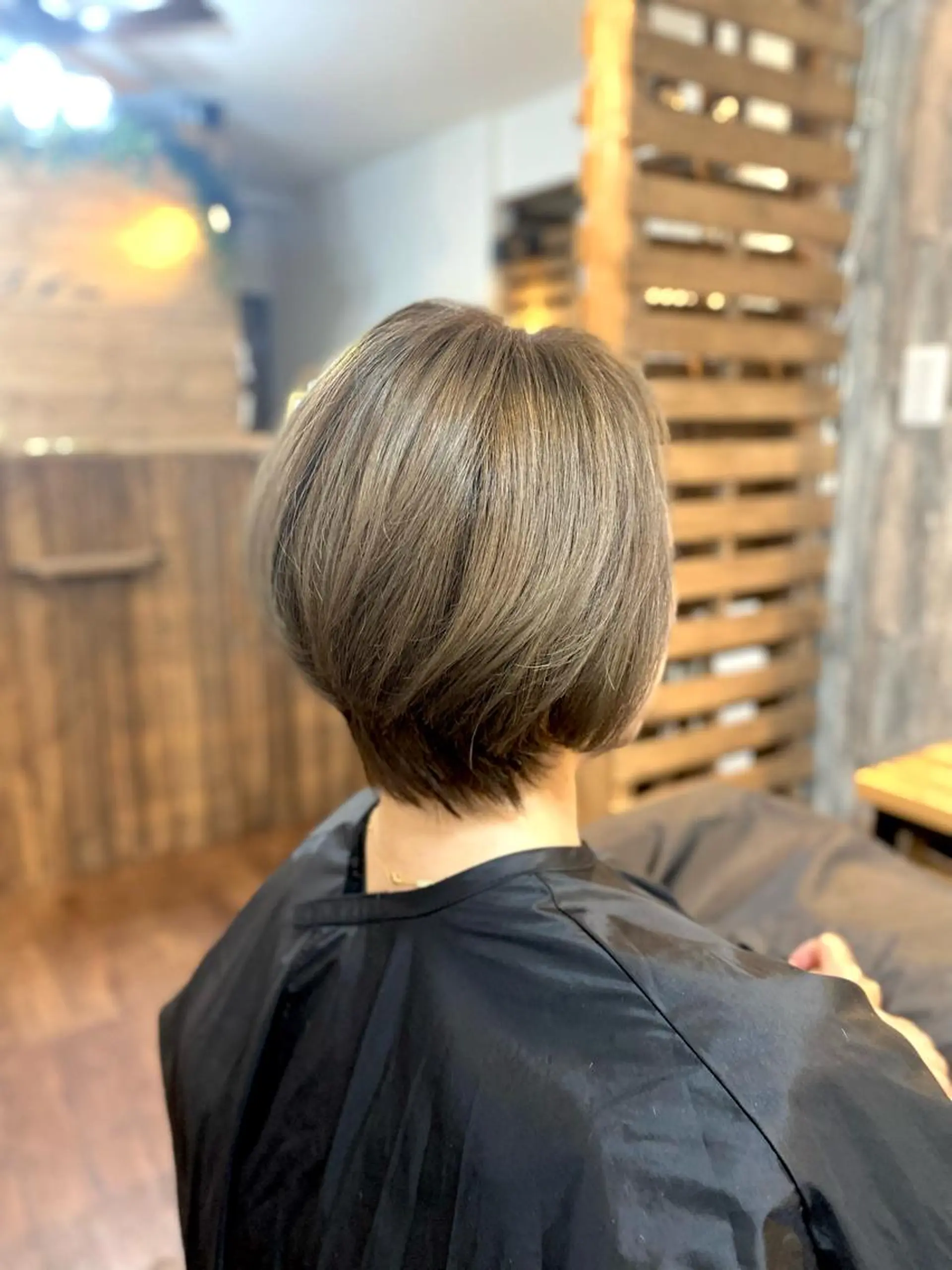 ショート カラー ショートボブ ハイトーンカラー ボブ ショートヘア カット ヘアカラー トリートメント Luzir⭐︎ GEN⭐︎のヘアスタイル