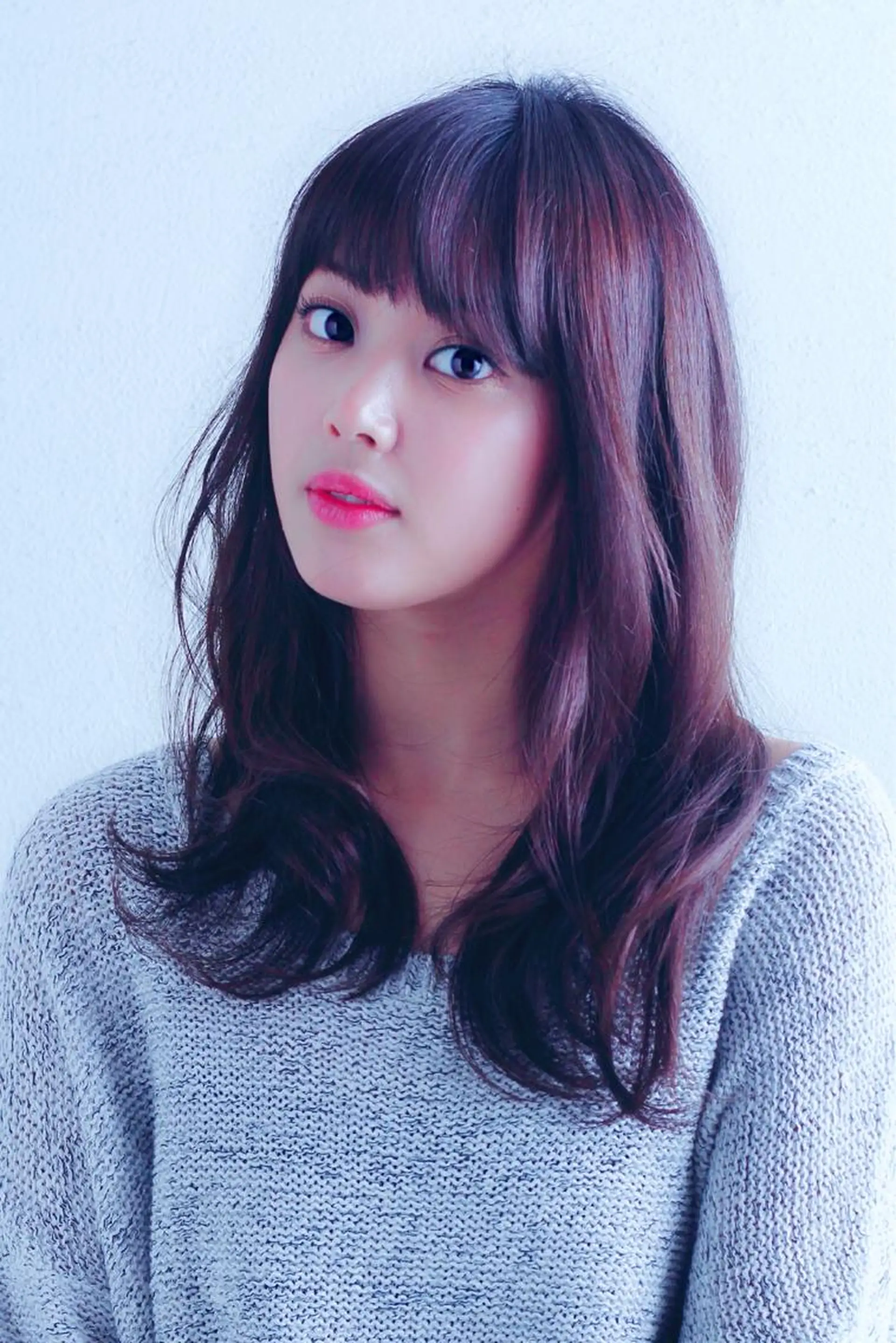 ロング カラー パーマ 髪質改善\艶髪カラー 💐園田さやかのヘアスタイル