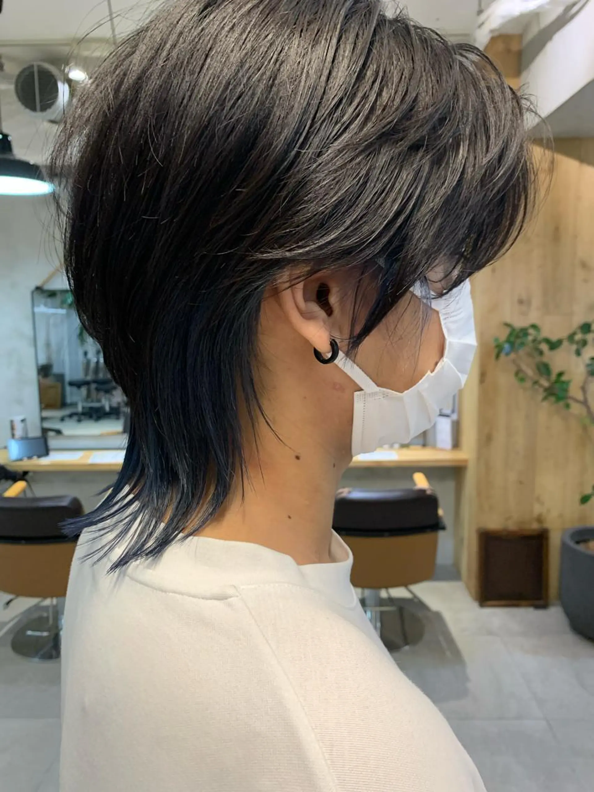 ショート カラー メンズ REINA☁️透明感 カラー/ぷつっと♡のヘアスタイル