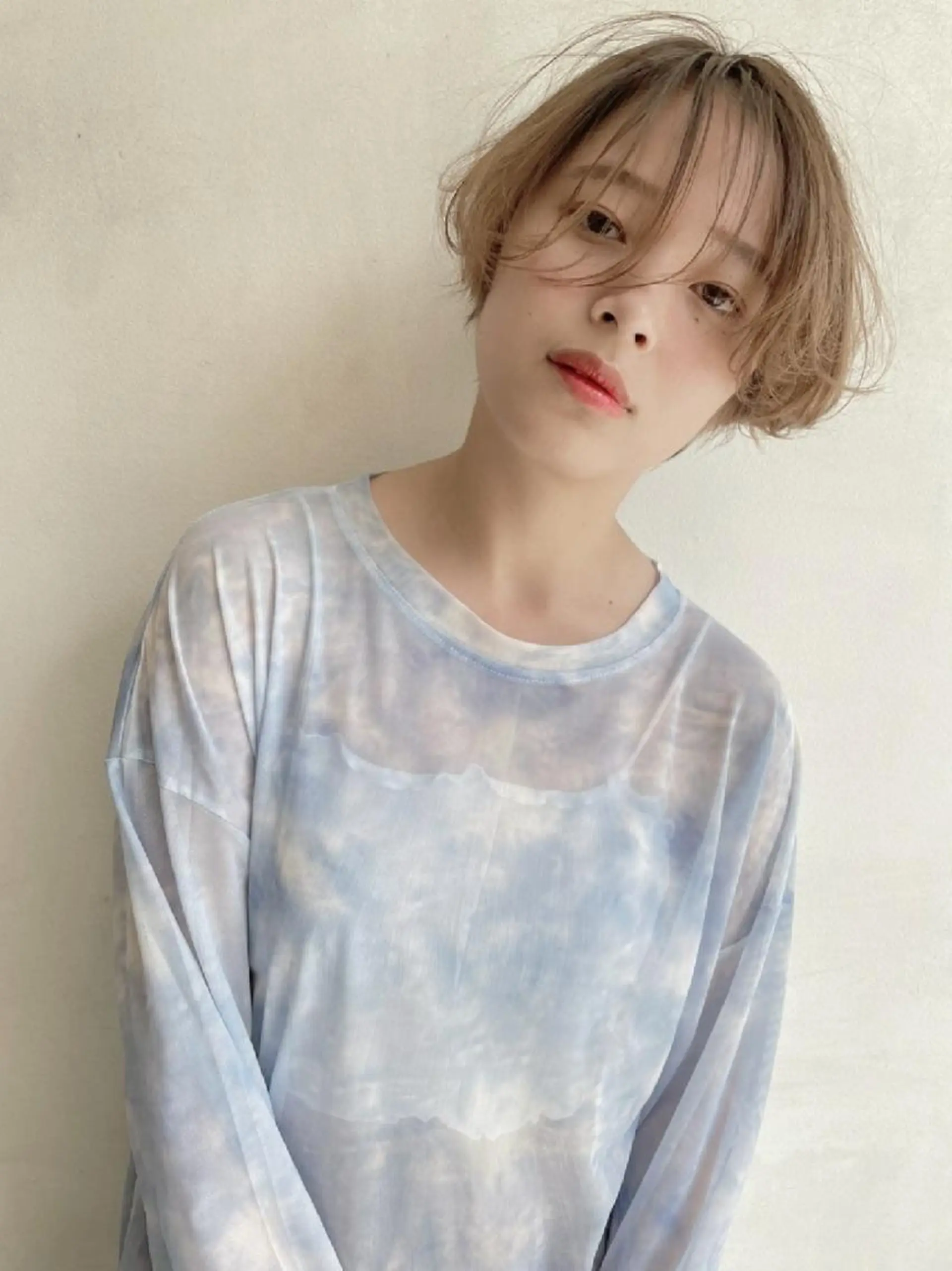 ショート カラー パーマ ヘアアレンジ カット ヘアカラー GiseL 博多 ジゼル 博多のヘアスタイル