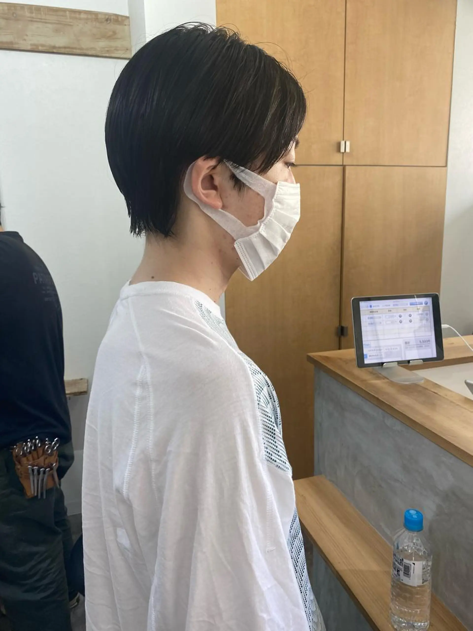 ショート メンズ ショートヘア カット 森貴裕/ベージュ/ パーマ/オリーブのヘアスタイル