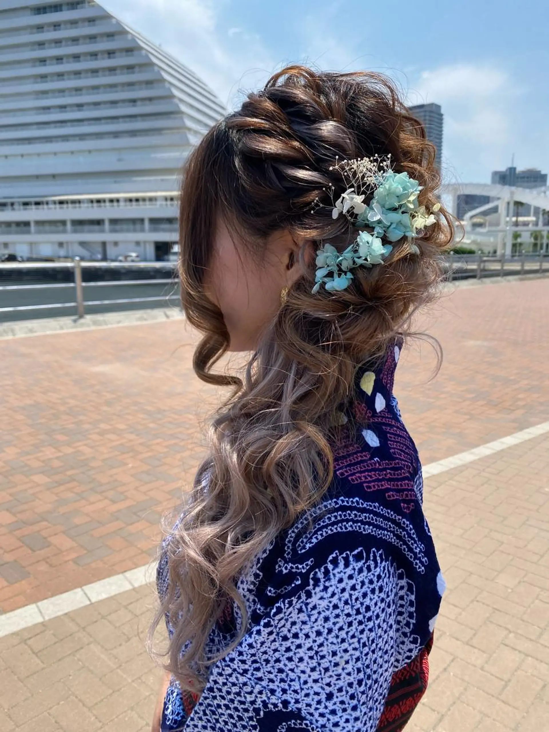 ヘアアレンジ ヘアセット ヘアセットサロン ココのヘアスタイル