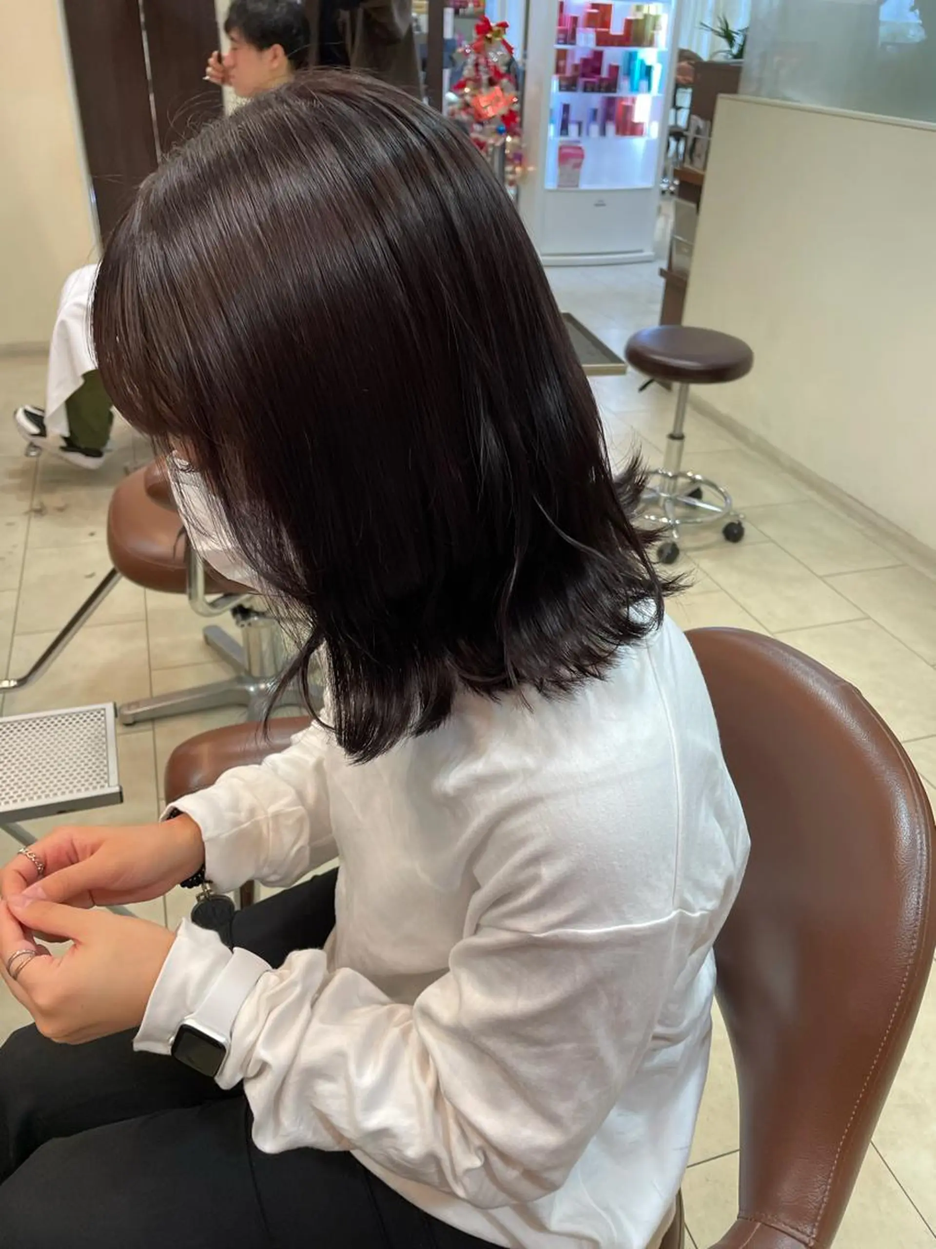 ミディアム 天王寺ハイトーン rinkaのヘアスタイル