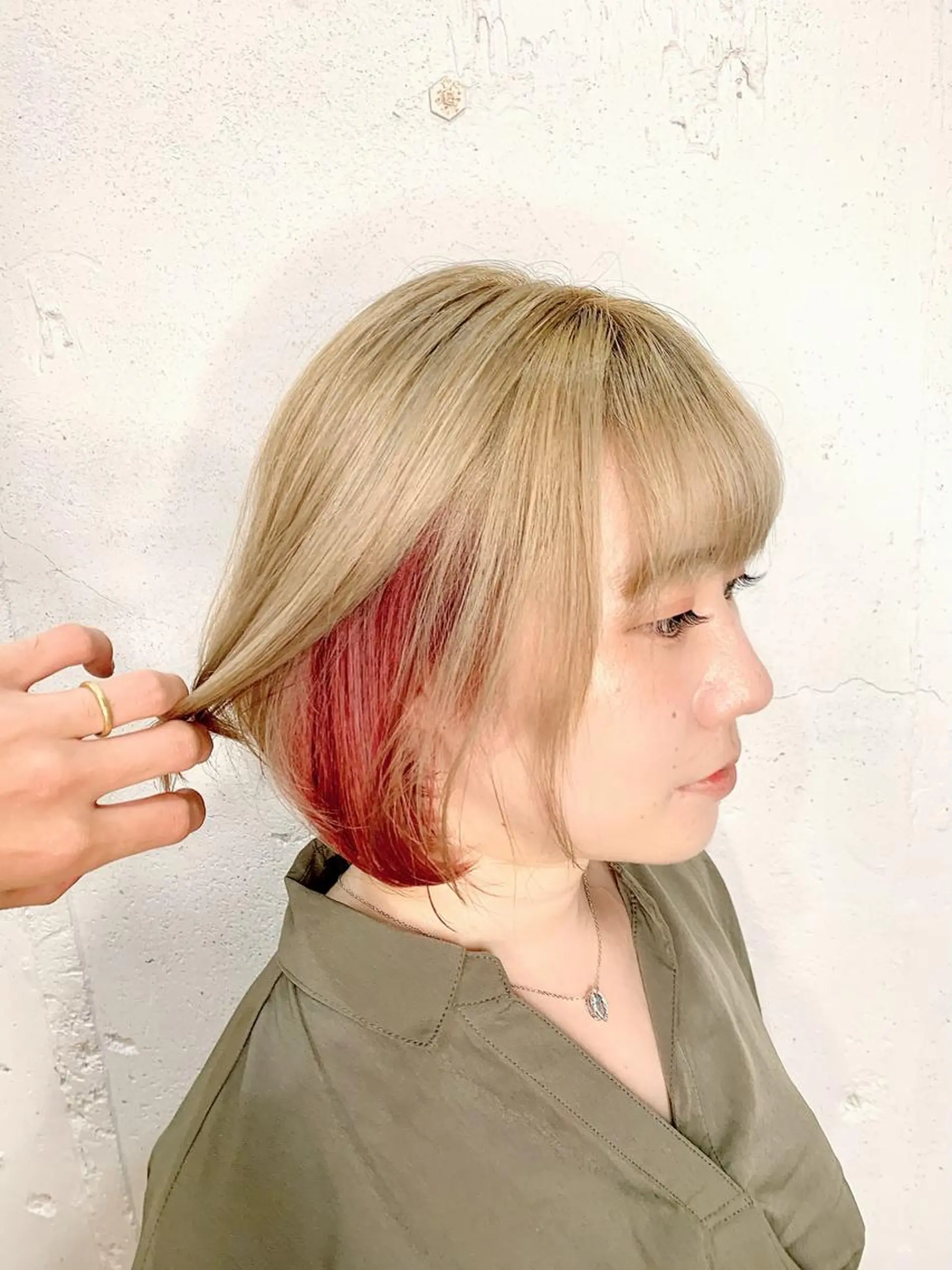 ショート カラー ヘアカラー トリートメント 💛丁寧さNo.🥇 🧸片山智裕💛のヘアスタイル