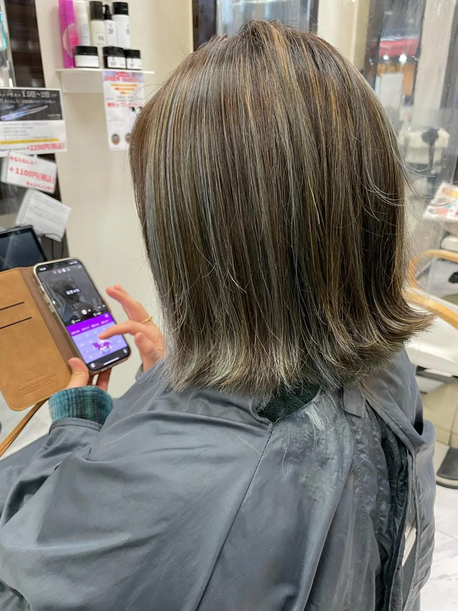 ミディアム ♡Eleanor大宮 aya♡のヘアスタイル