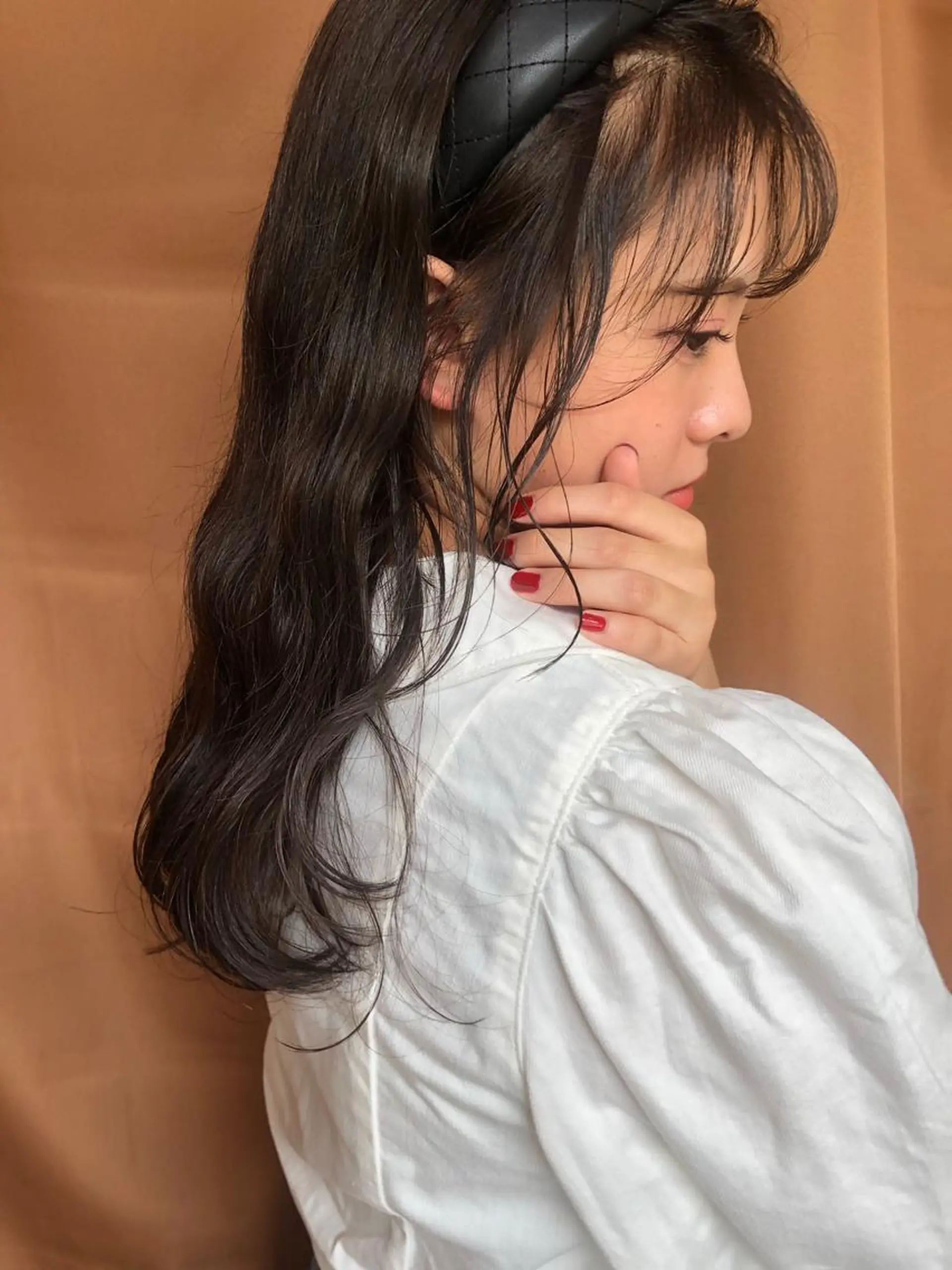 セミロング カラー ふくだ りさ【ciAo!】のヘアスタイル