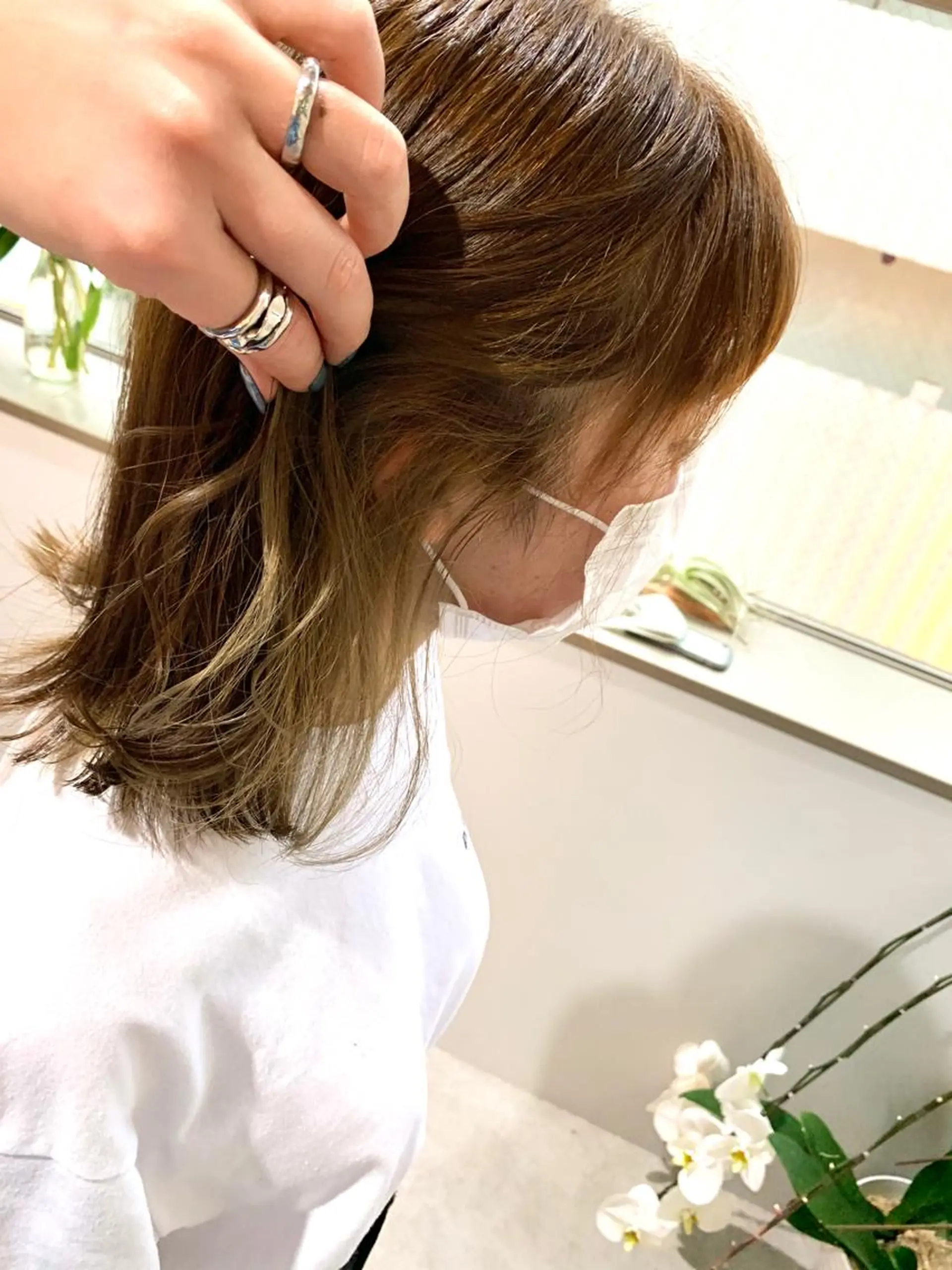 ミディアム カラー 立川/シールエクステ /みづきのヘアスタイル