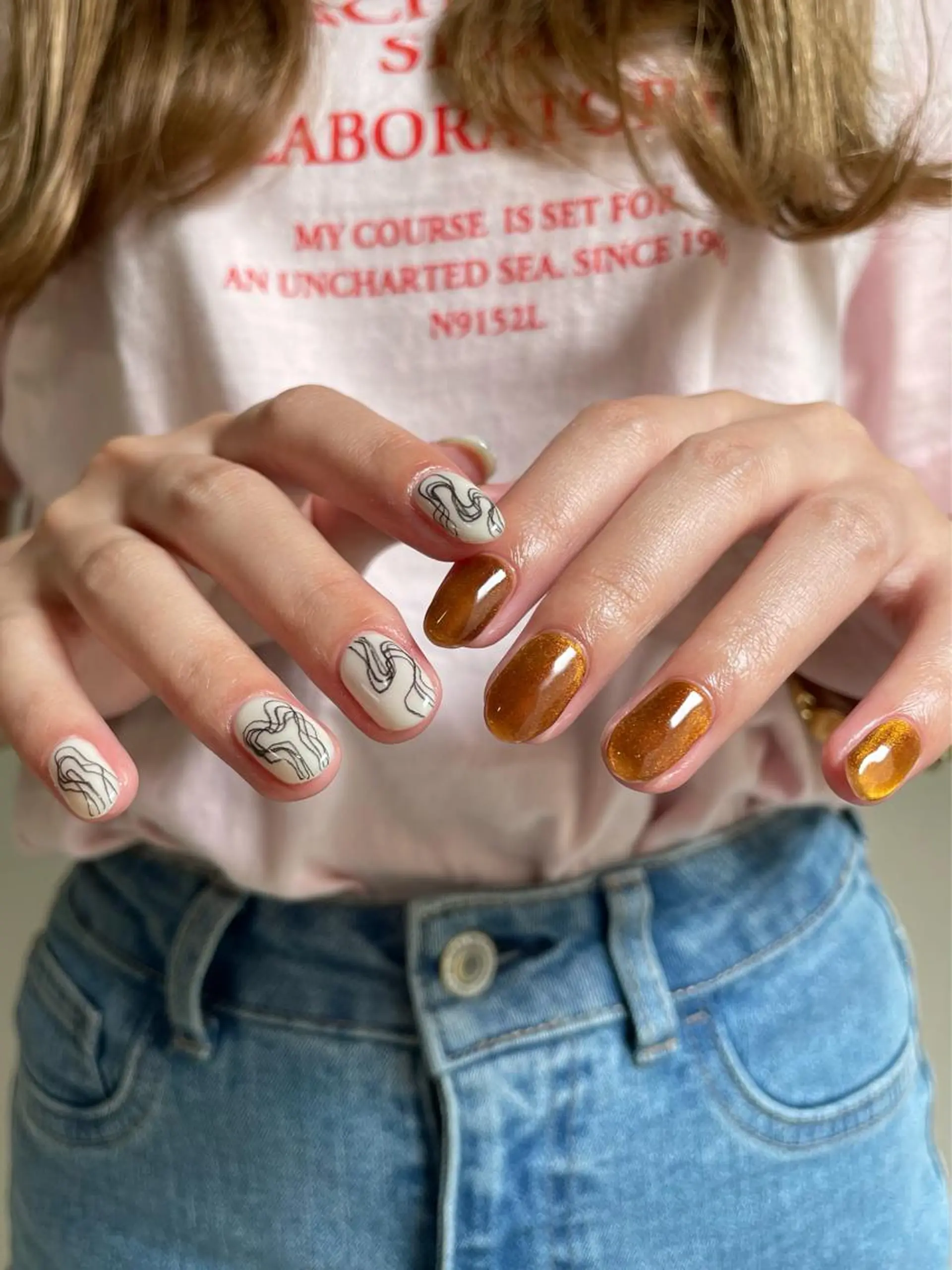 ネイル マグネットネイル sheeno nailのネイルデザイン