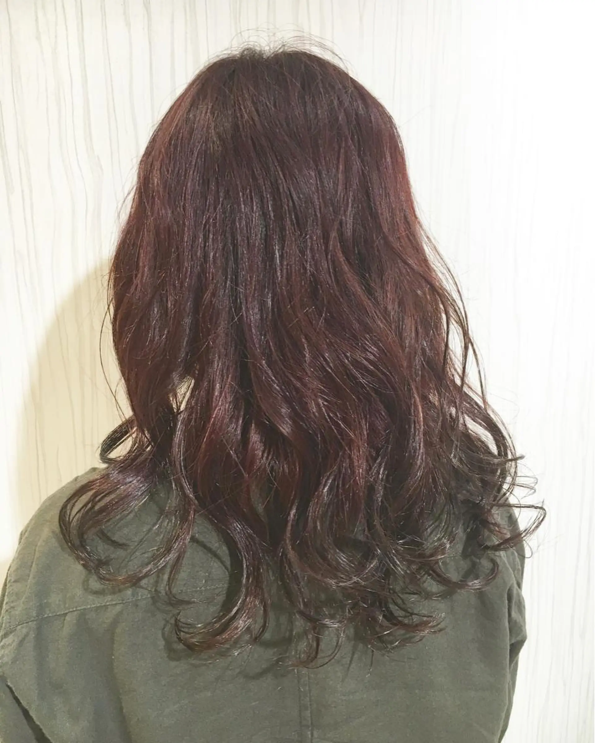 ミディアム セミロング ロング カラー ヘアアレンジ ピンクカラー バイオレットカラー ✨艶髪✨透明感✨ 山内大樹のヘアスタイル