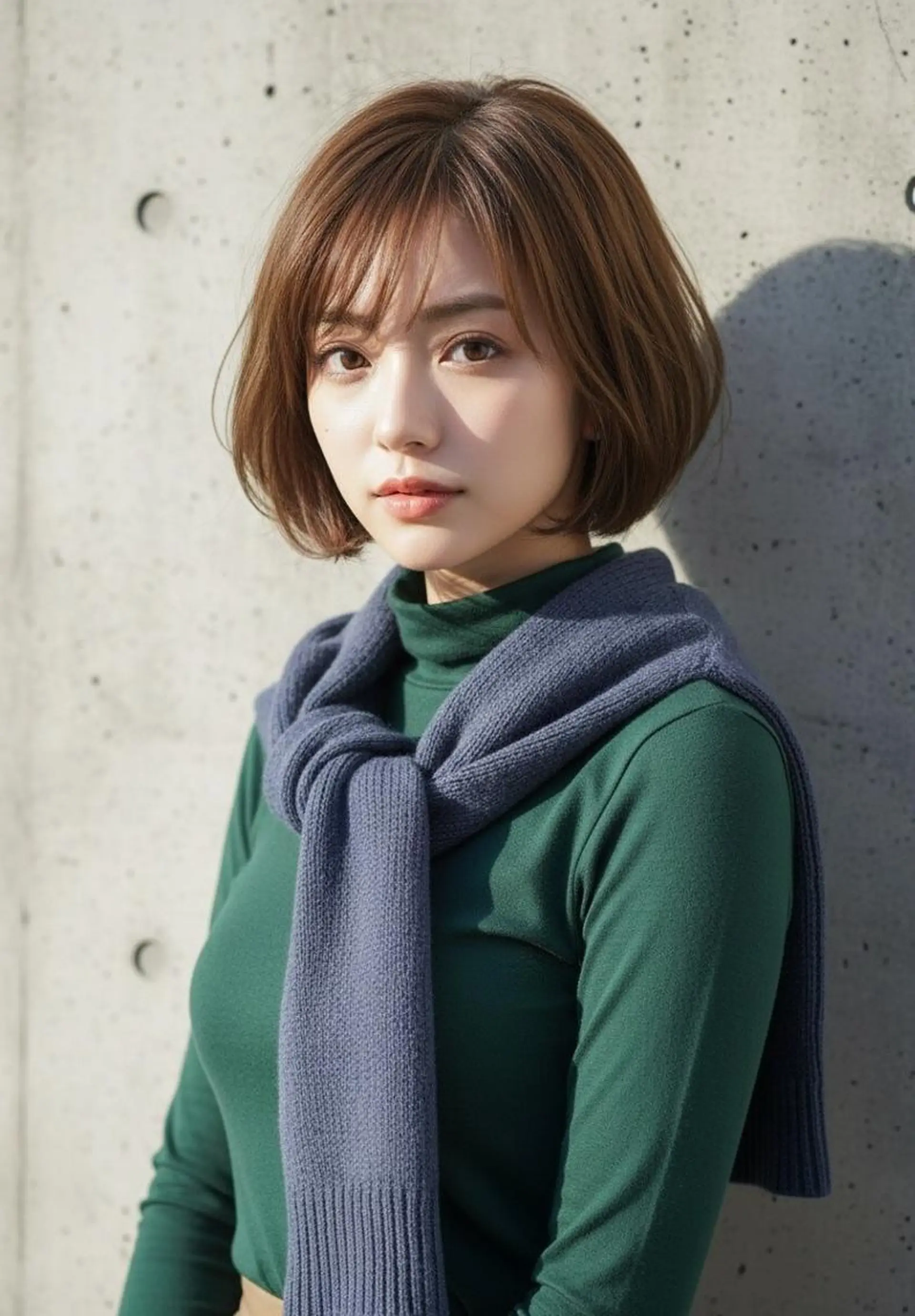 ショート カラー パーマ ショートボブ ボブ 顔周りカット ショートヘア 小顔カット カット パーマ トリートメント さく/髪質改善× 縮毛矯正/町田のヘアスタイル