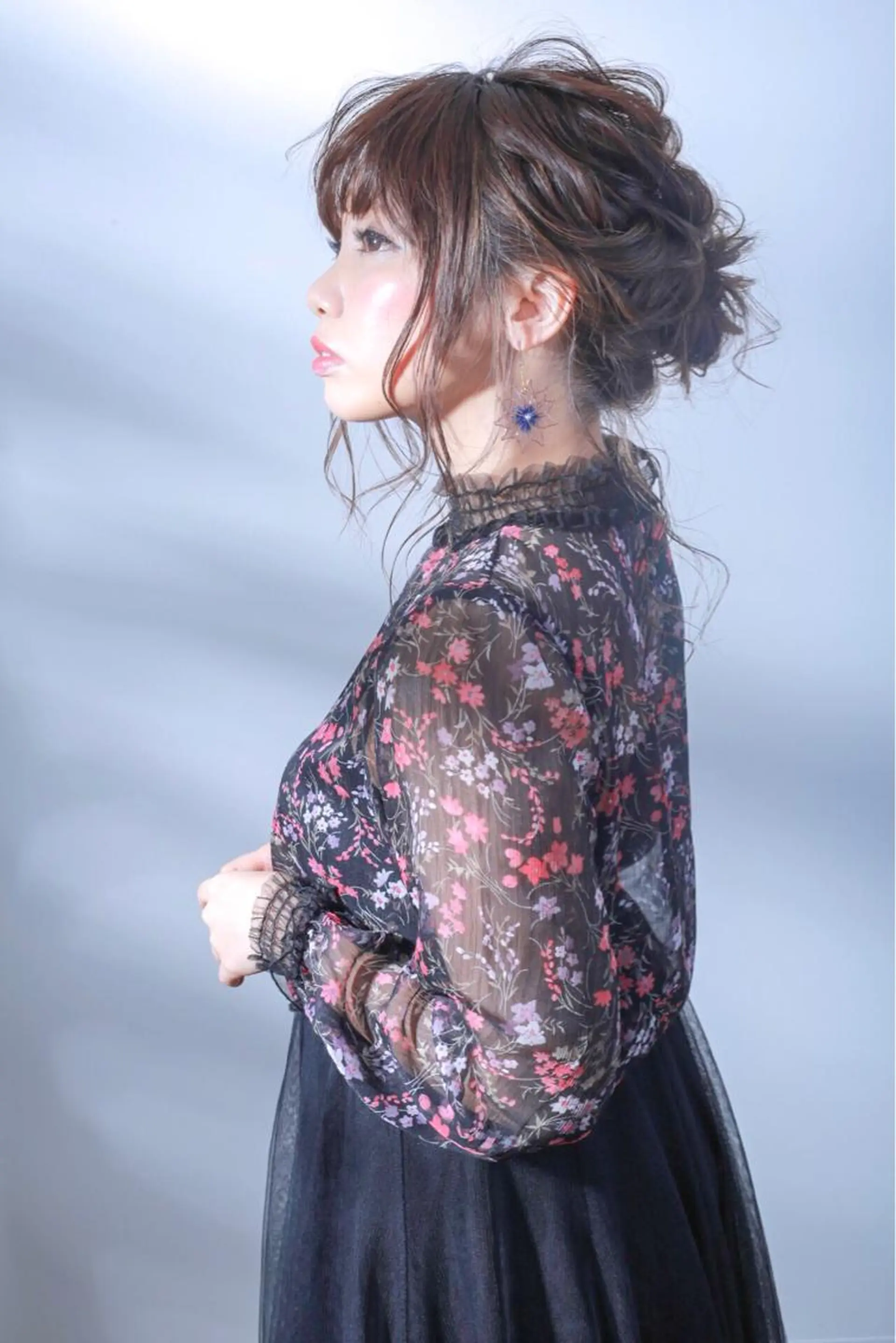 ロング カラー ヘアアレンジ 伊藤 裕貴のヘアスタイル