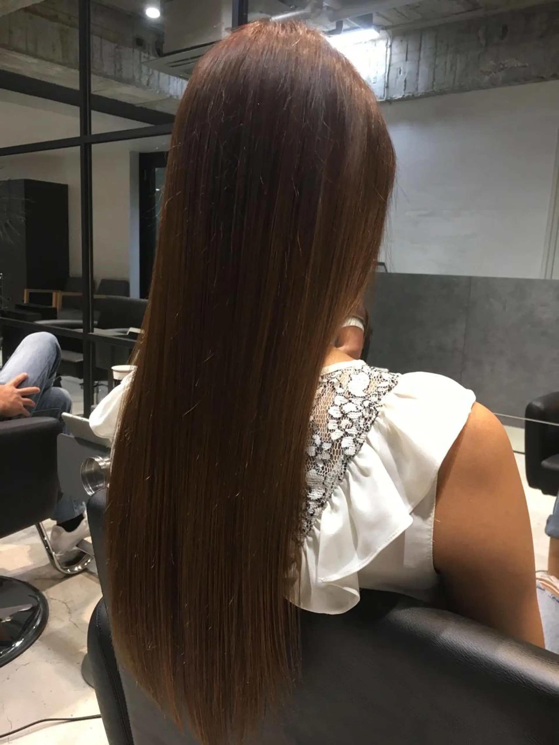 ロング カラー パーマ カット ヘアカラー 縮毛矯正 トリートメント 髪質改善ULTOWA ✨松井　美幸のヘアスタイル