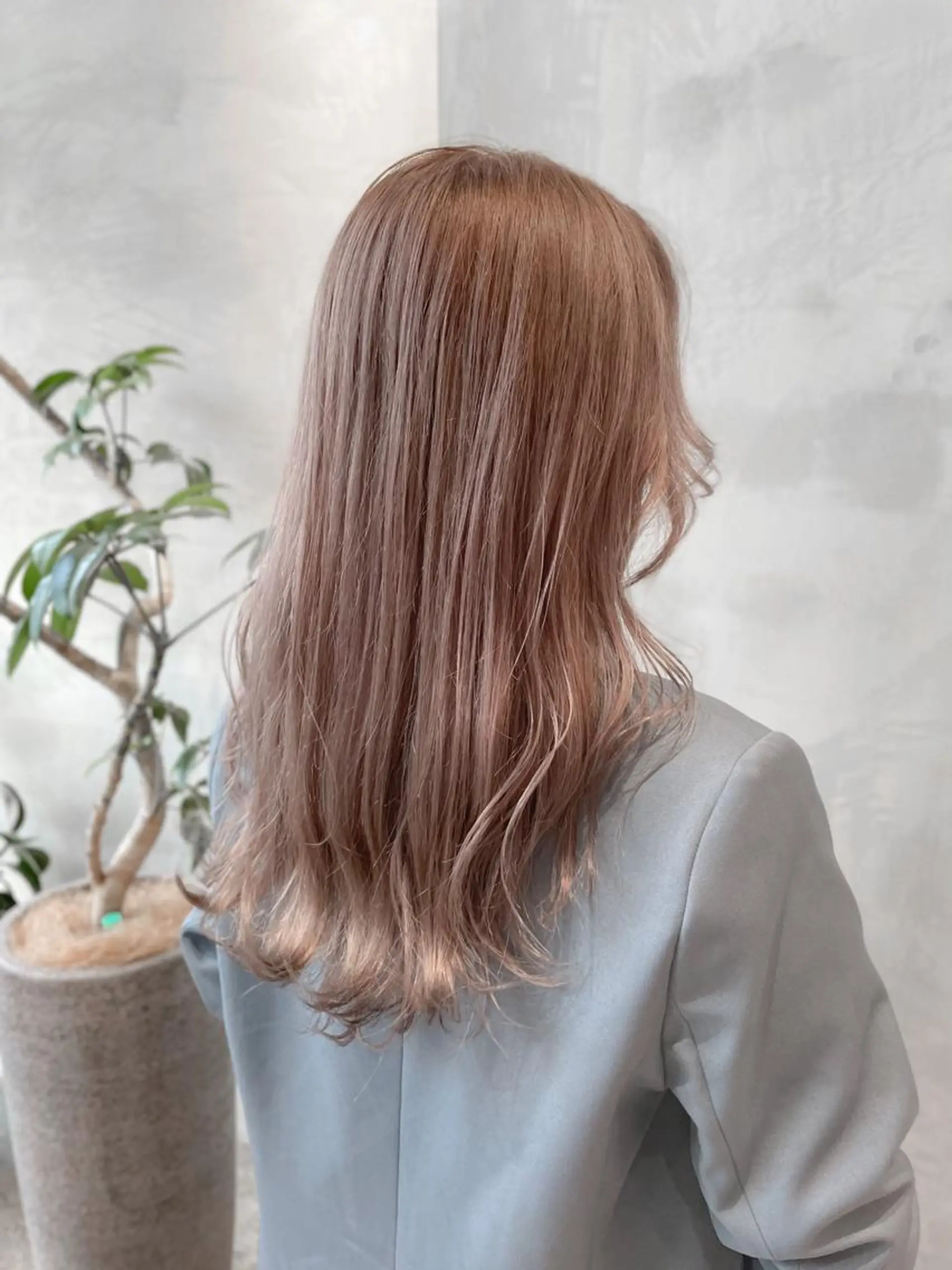ミディアム カラー 韓国ヘア 店長NEGIのヘアスタイル