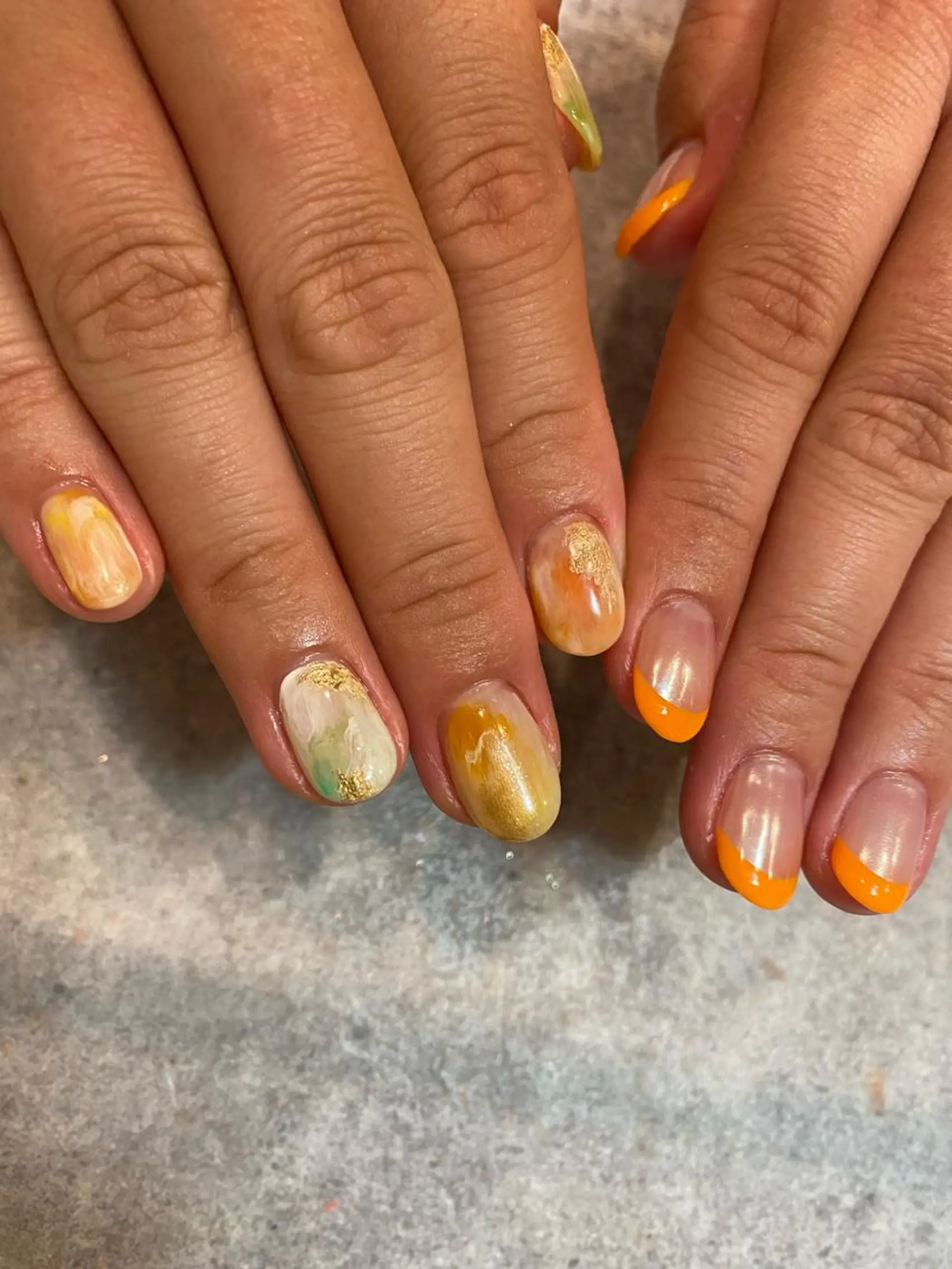 ネイル ハンドネイル 【LINON】 airiのネイルデザイン