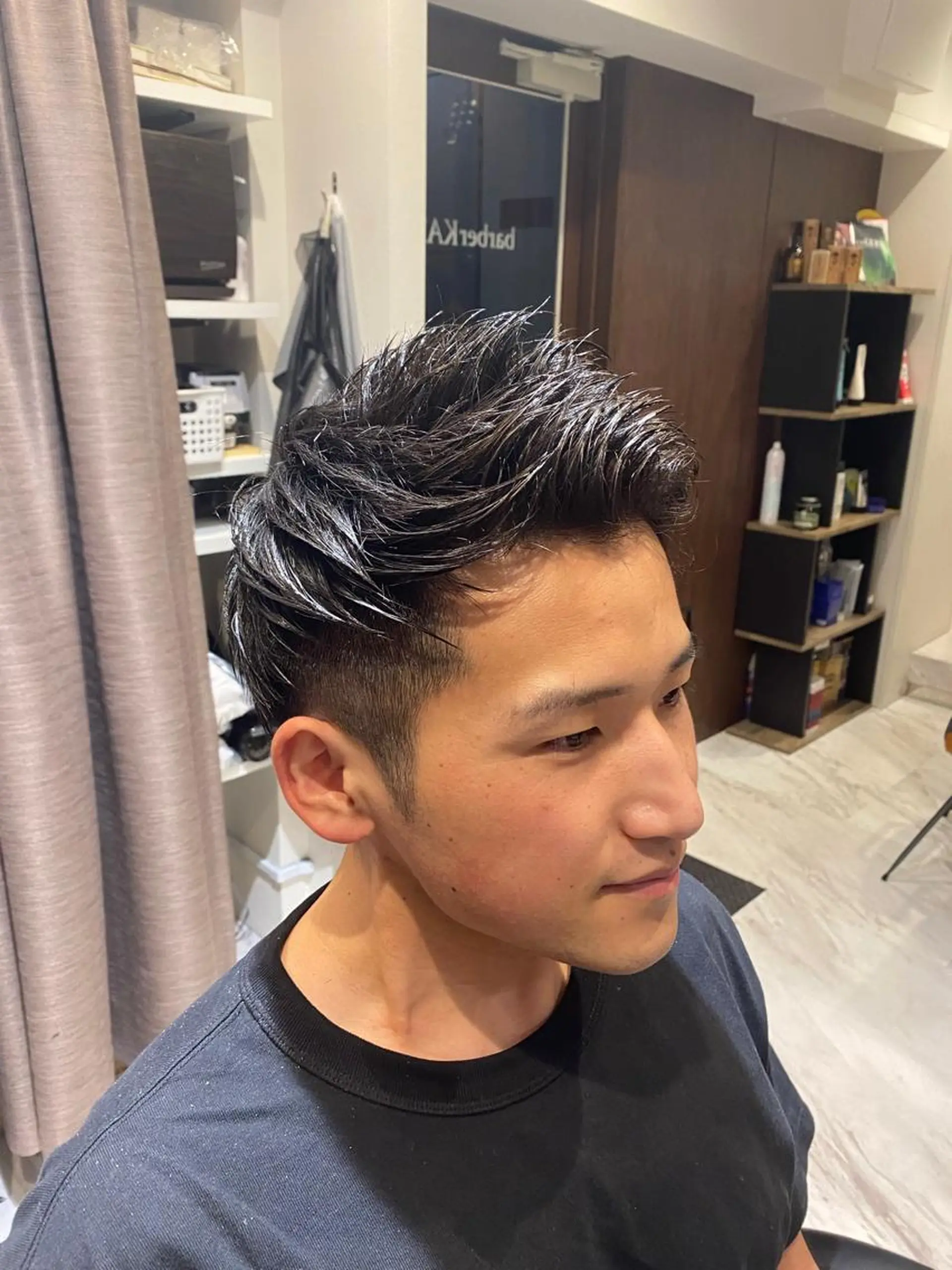ショート 小野 大輔のヘアスタイル