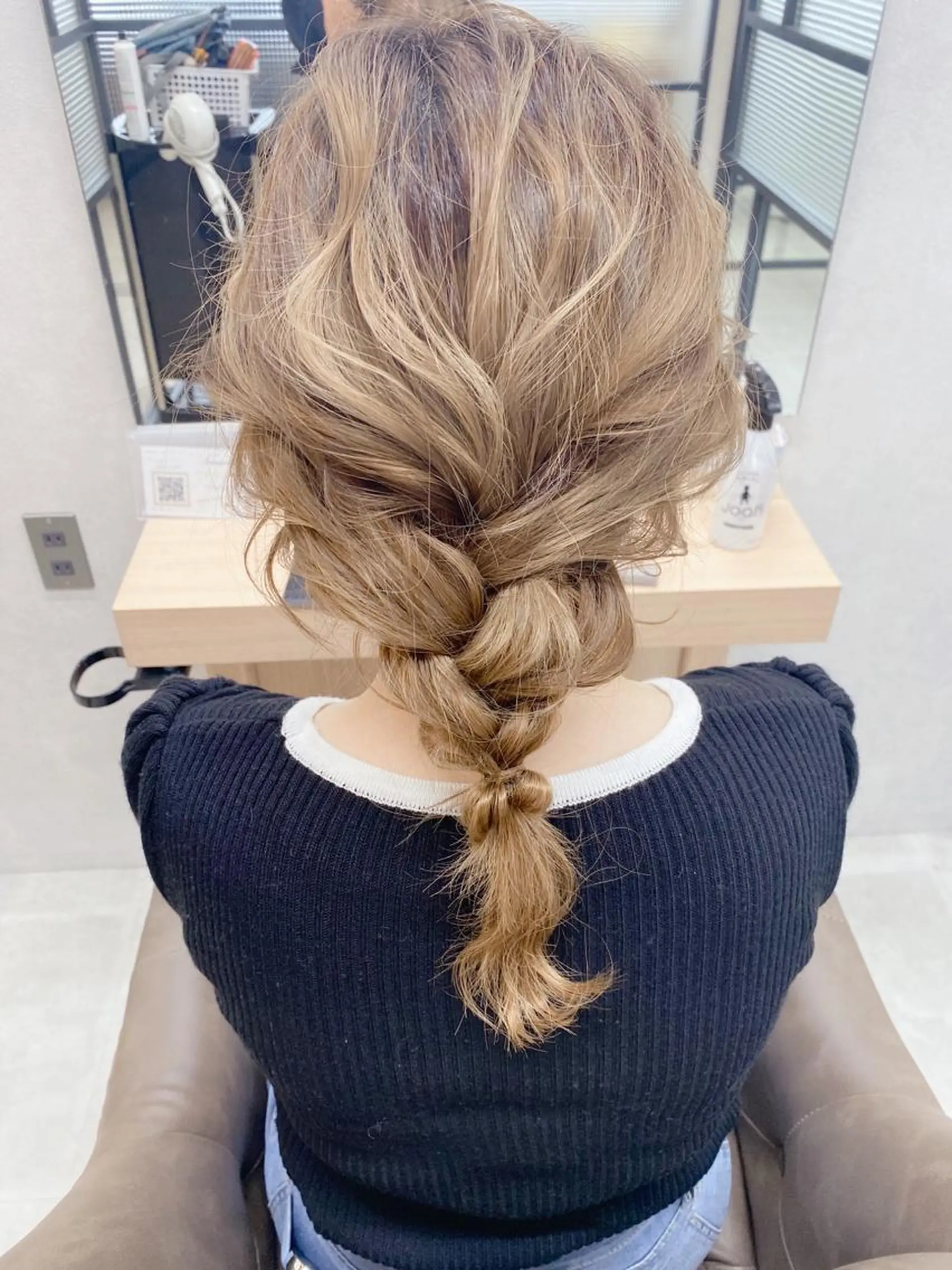 ミディアム ヘアアレンジ 🌟天王寺ヘアセット 🥑アレンジ師🌟のヘアスタイル