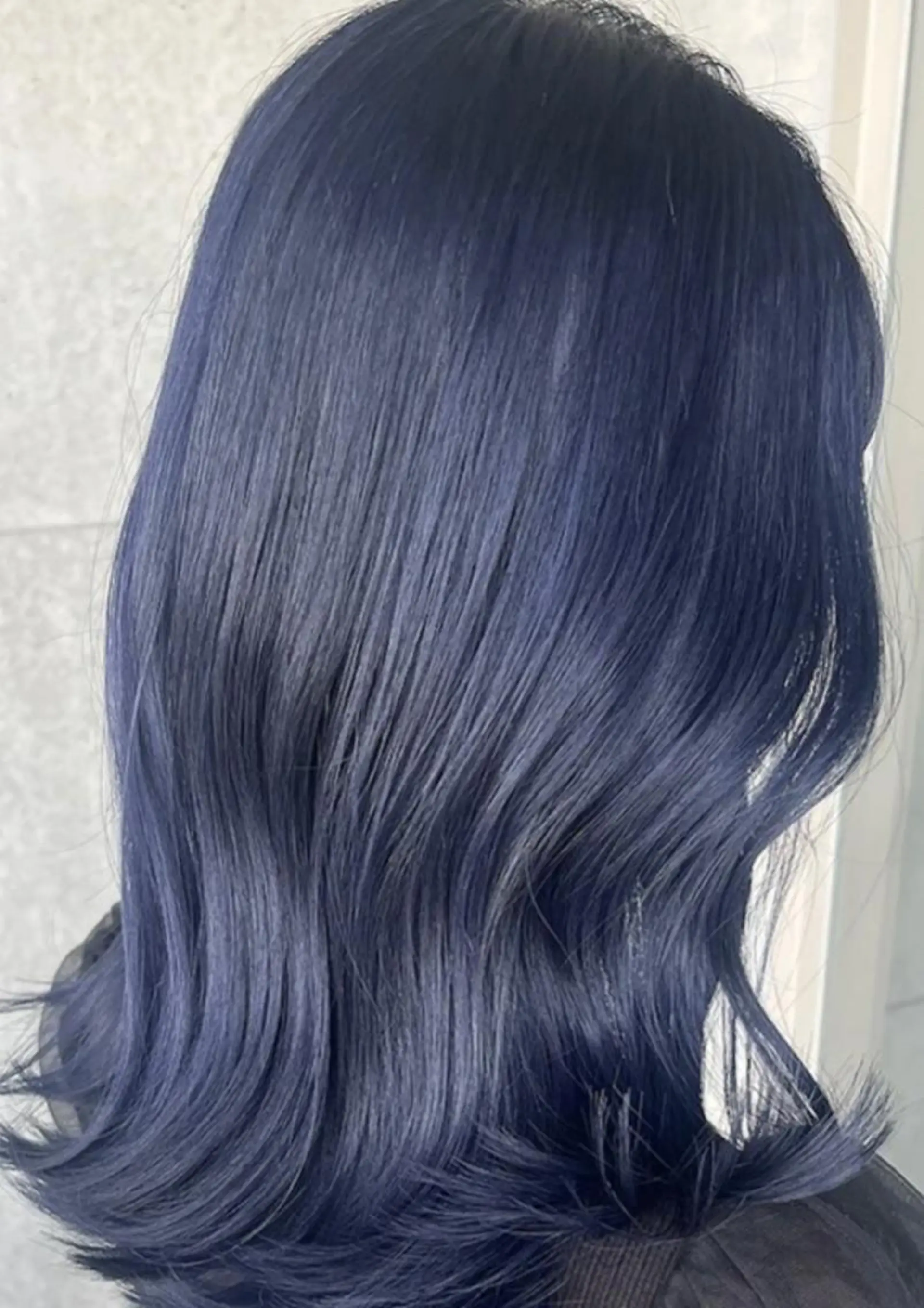 カラー ブリーチ ブルーカラー 華Hanaプロカラー ヘアカラー専門店のヘアスタイル