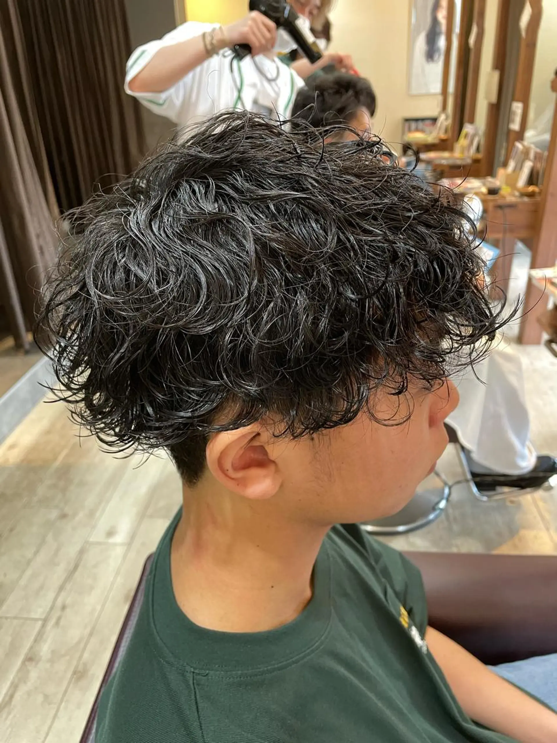 パーマ メンズ 仙台/メンズ/ フェザー/リョウのヘアスタイル