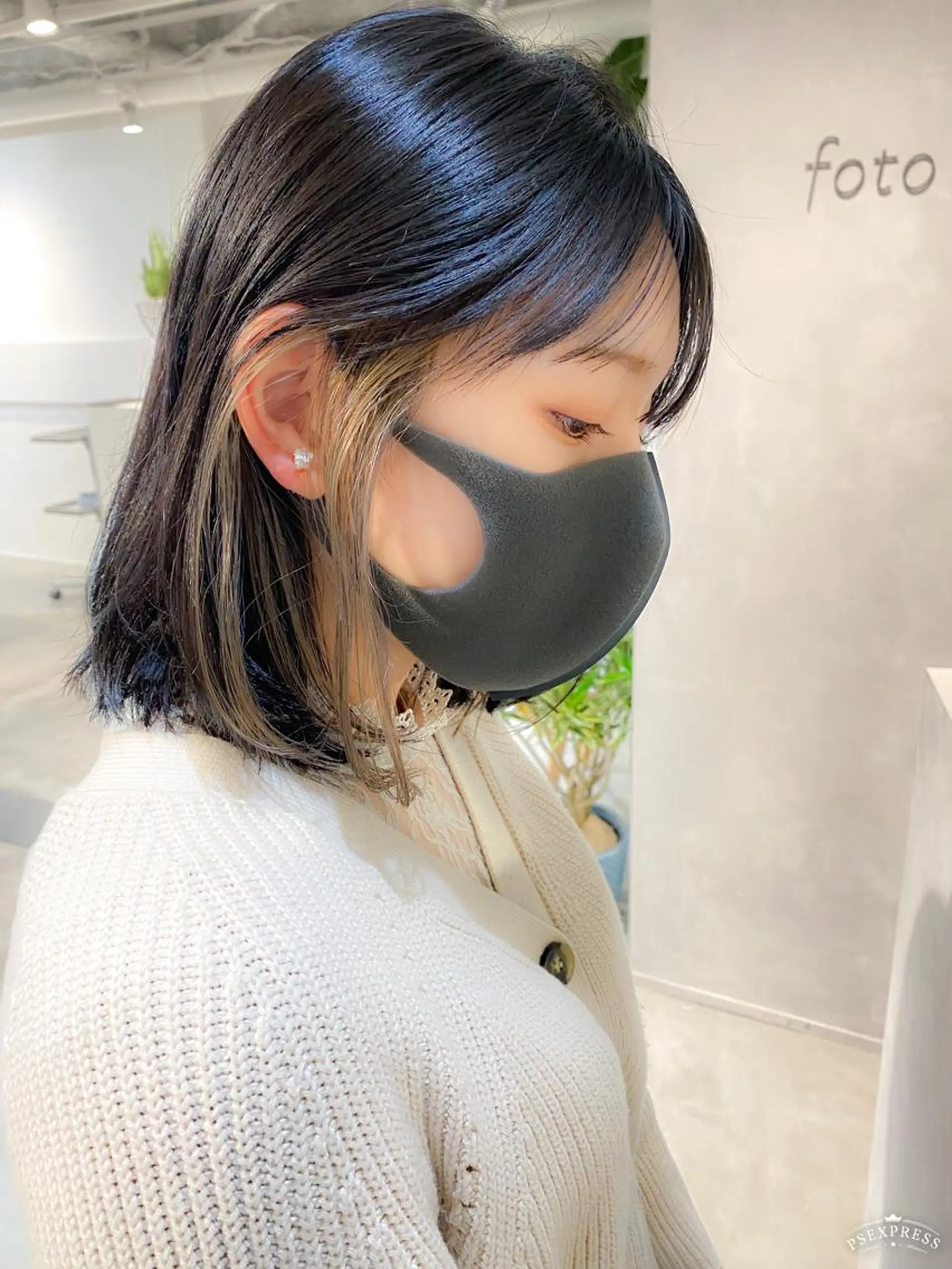 ミディアム カラー レイヤーカットのプロ 大人ヘア宮森貴志のヘアスタイル