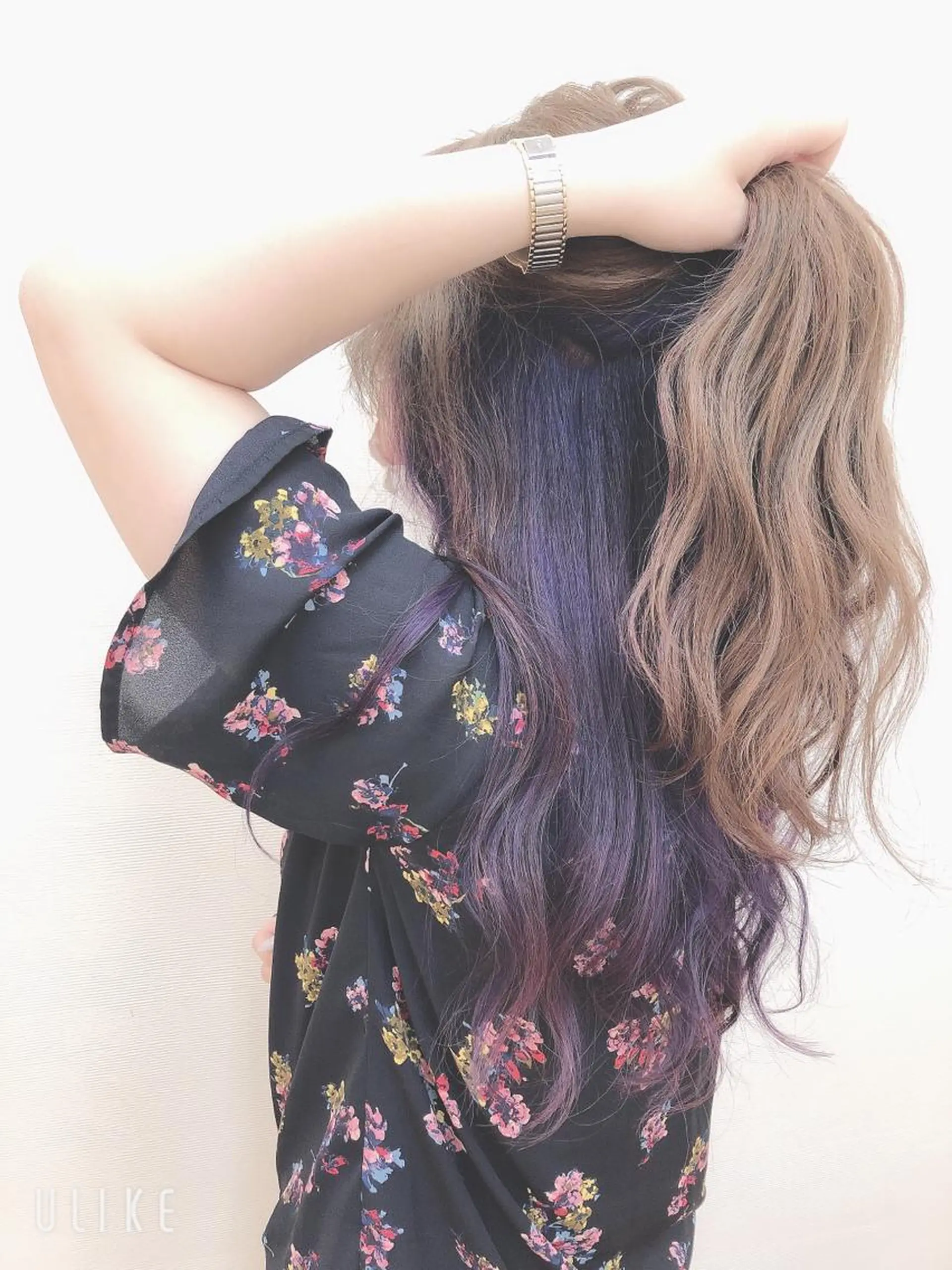 ロング カット ヘアカラー トリートメント 吉田 典弘のヘアスタイル