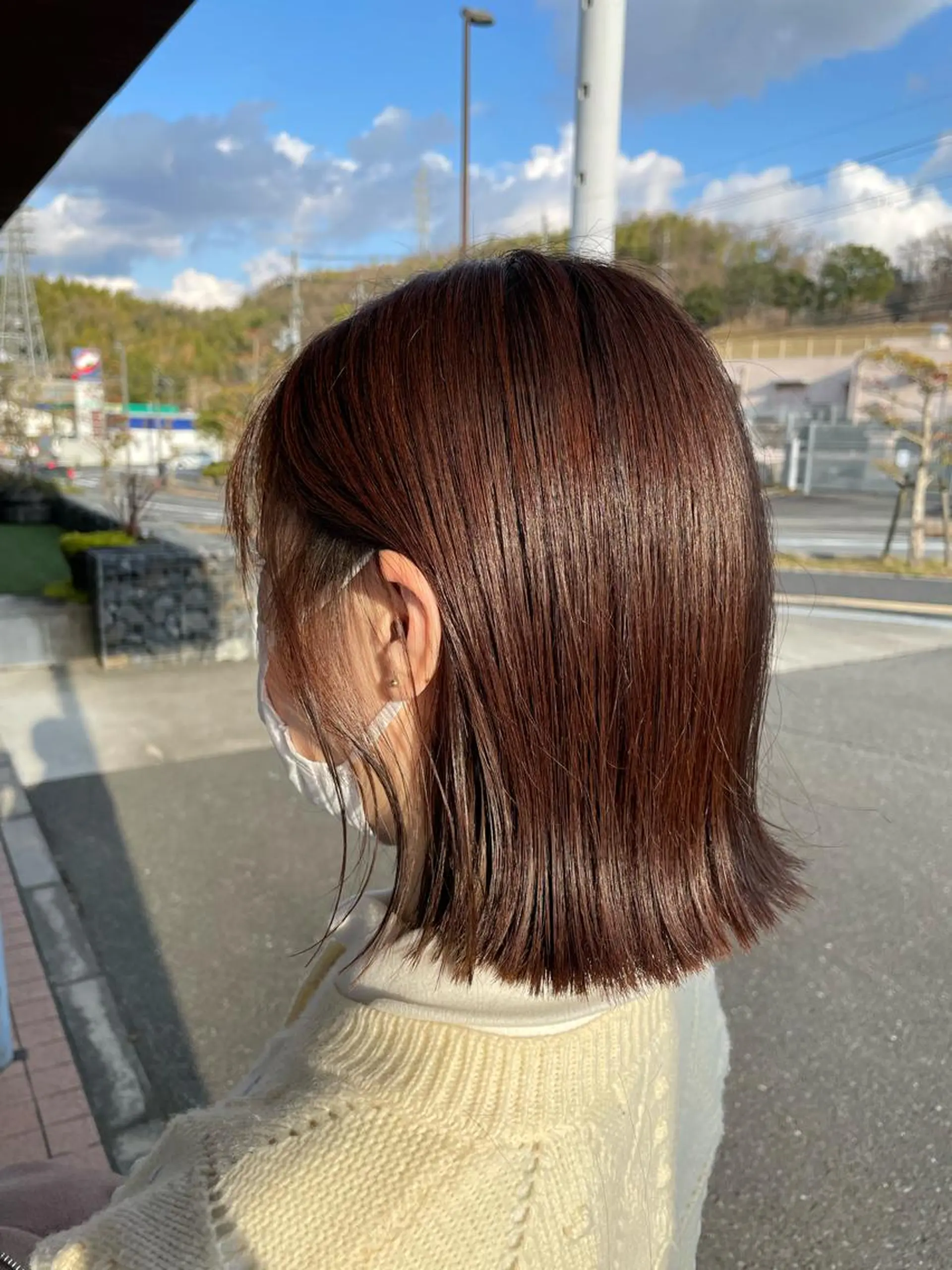 ミディアム ボブ yu kiのヘアスタイル