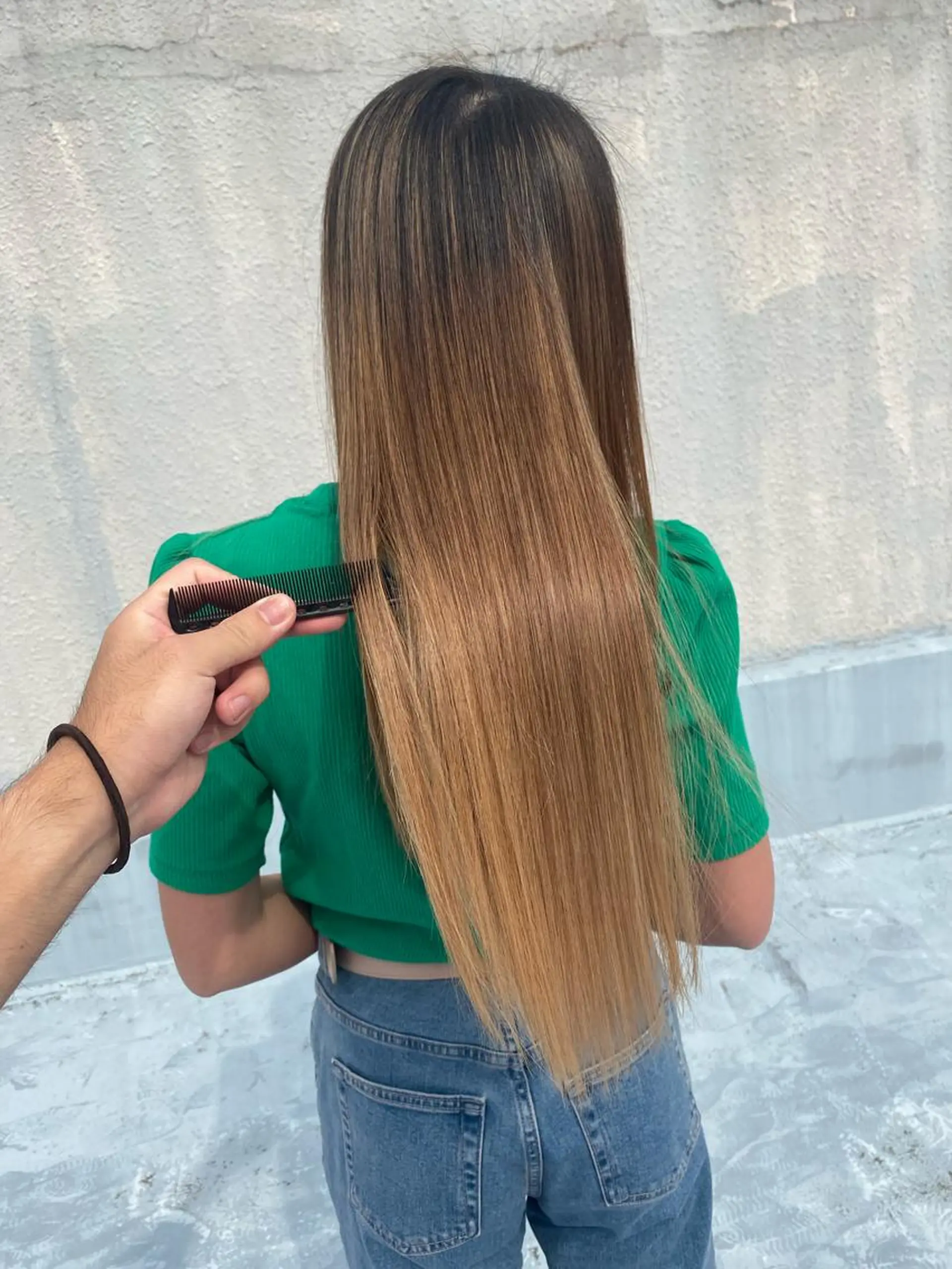 ロング カラー カット ヘアカラー トリートメント 🟡【美髪専門店】 ✨褒め髪/艶髪🟡のヘアスタイル