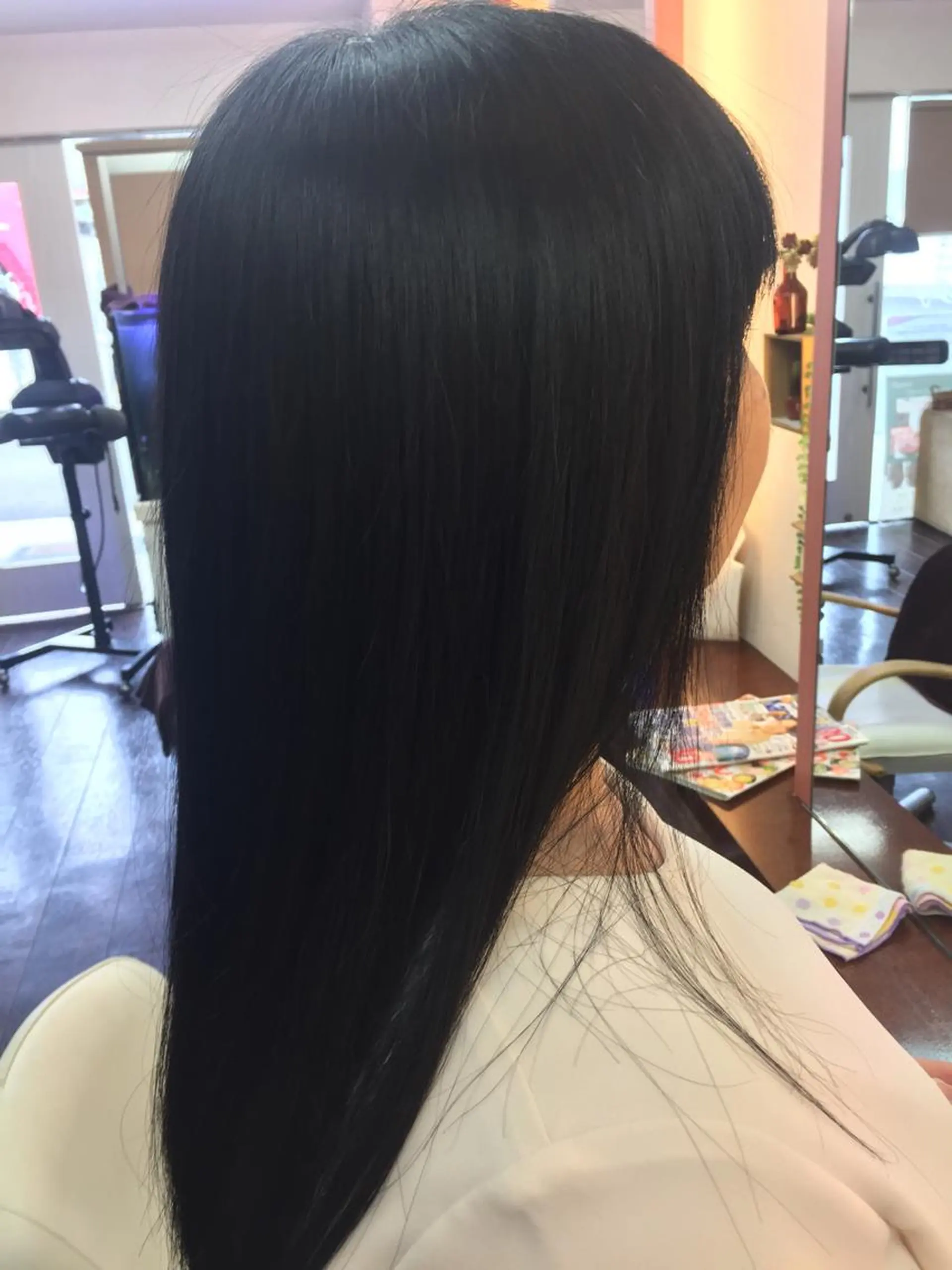 ロング パーマ 桧山 真のヘアスタイル