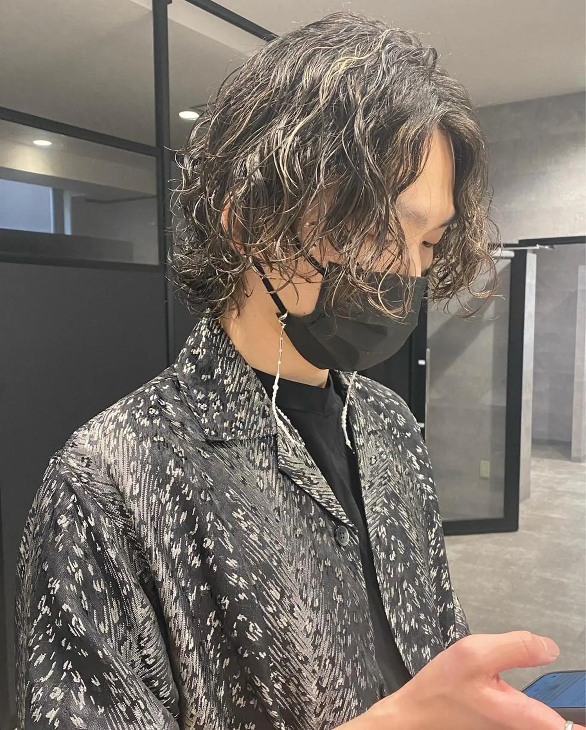 パーマ メンズ MIES amane(アマネ)のヘアスタイル