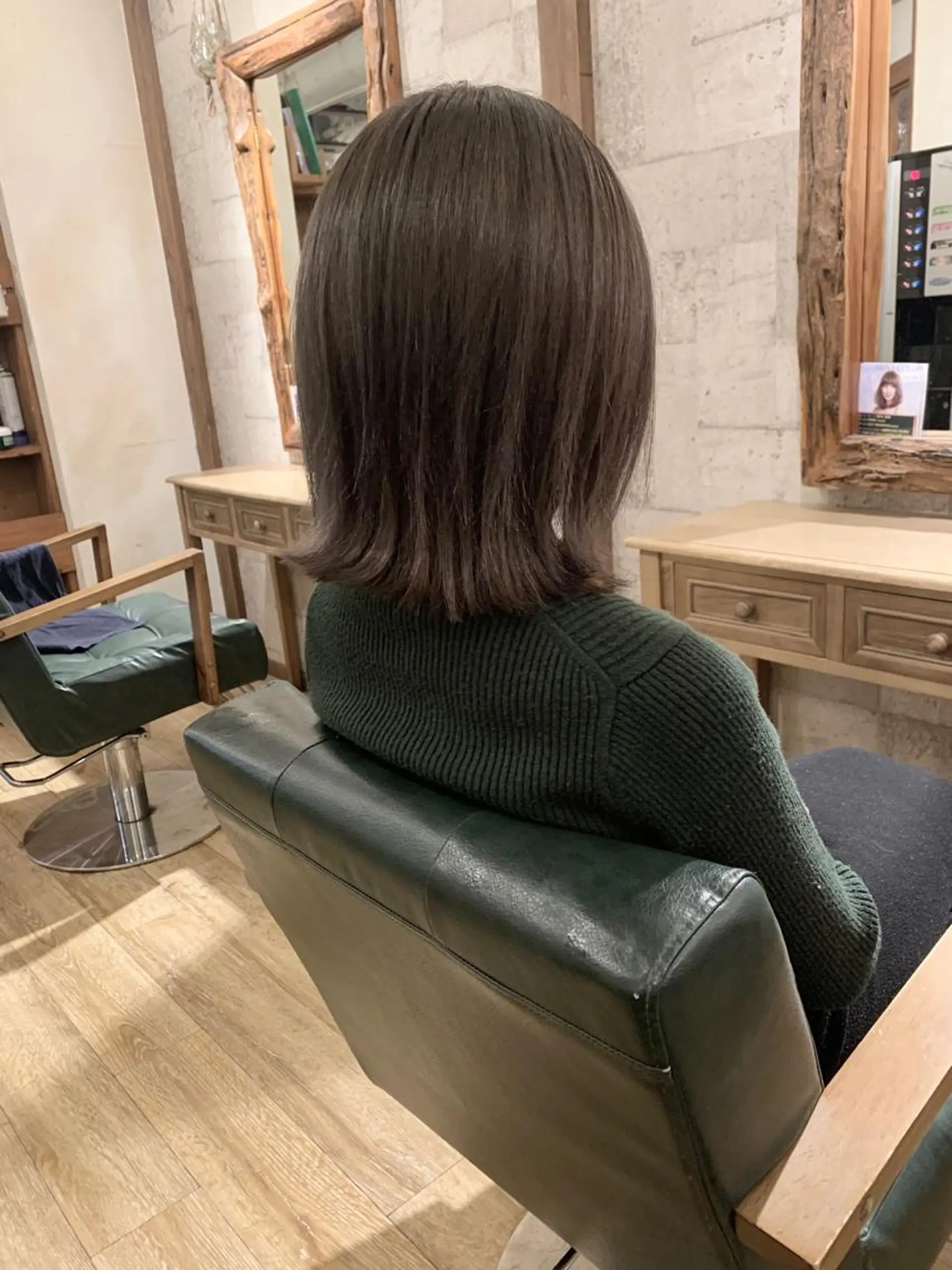 ショート カラー ブリーチ 透明感カラー グレージュ ヘアカラー トリートメント 田村和範/似合わせ カラー/髪質改善のヘアスタイル