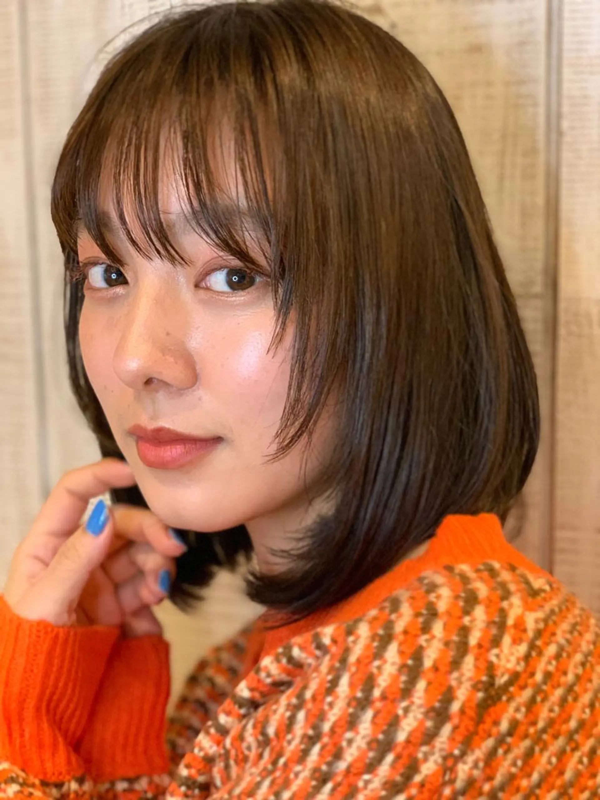 ミディアム 髪質改善/美髪のプ口 中島みきのヘアスタイル