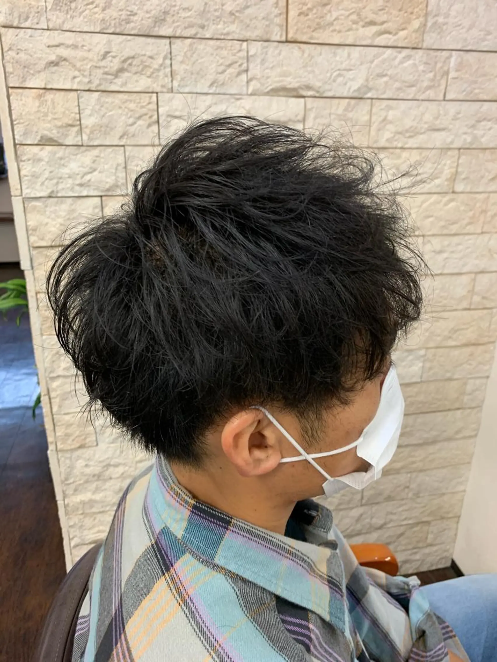 メンズ マッシュ 刈り上げ カット 田中 拓夢のヘアスタイル