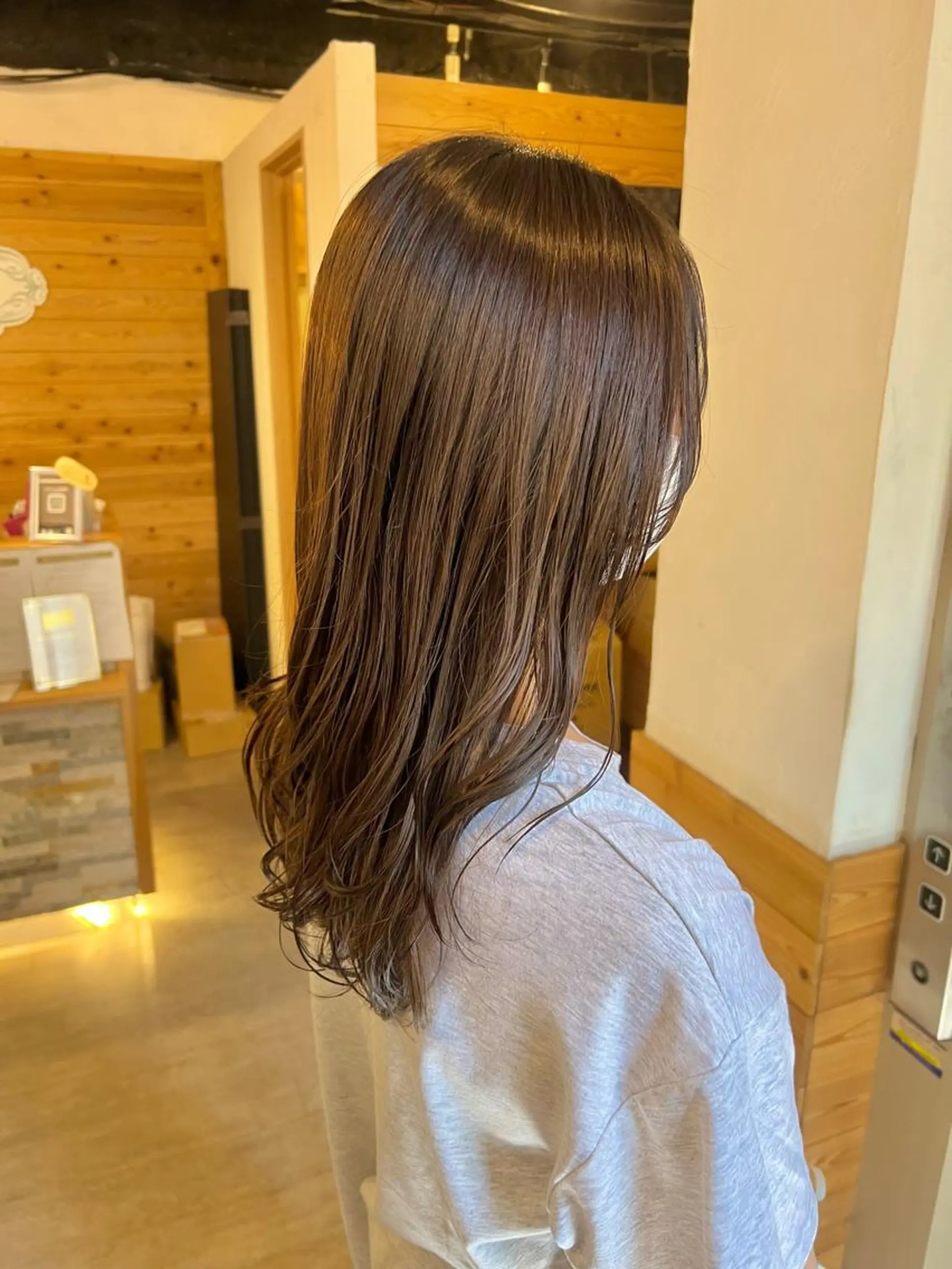 セミロング hair＆make LAMP所属・LAMP mashiroのヘアスタイル