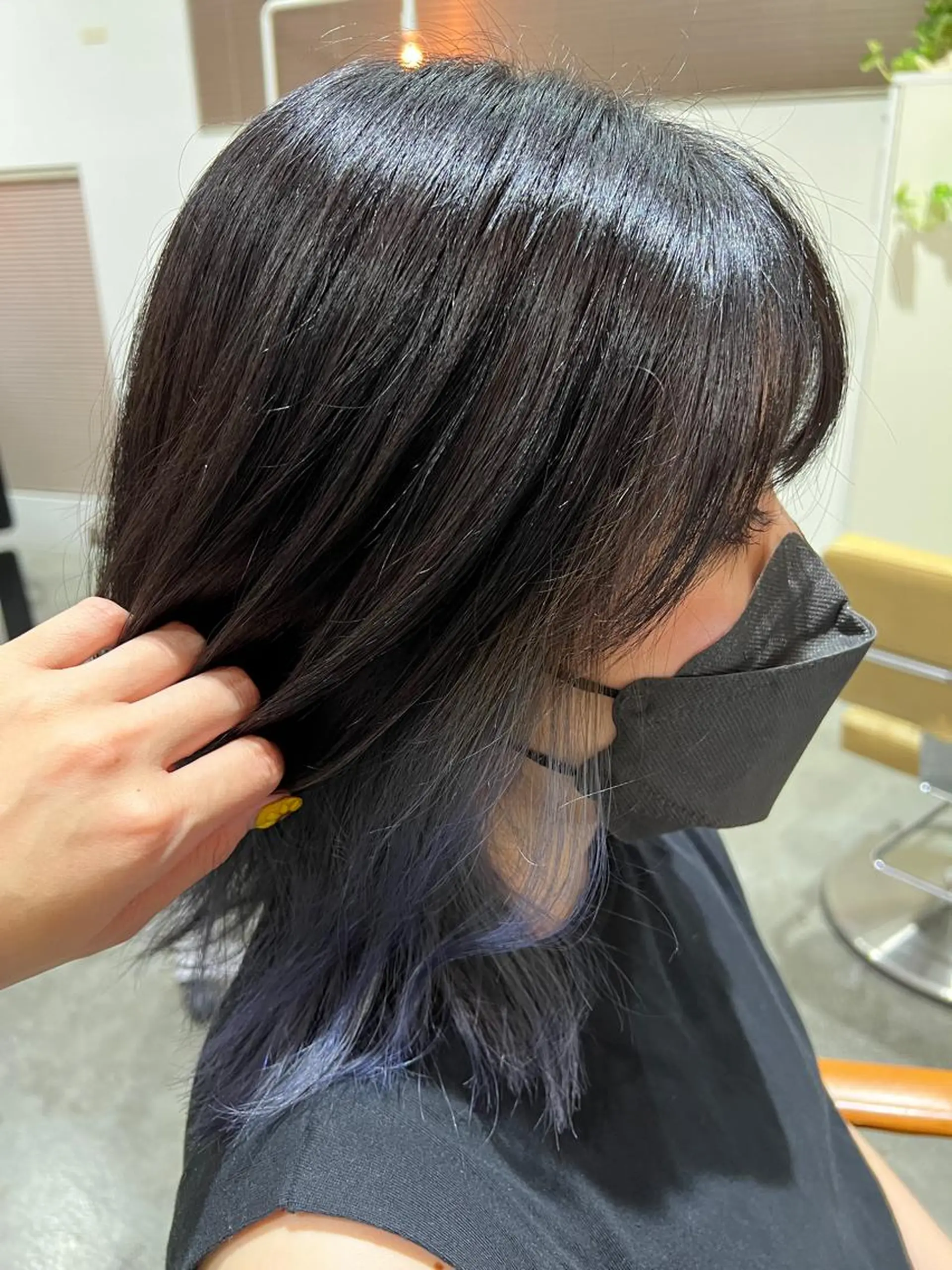 ミディアム カラー 🌷ショートレイヤー ヘッドスパ🌷鈴木のヘアスタイル