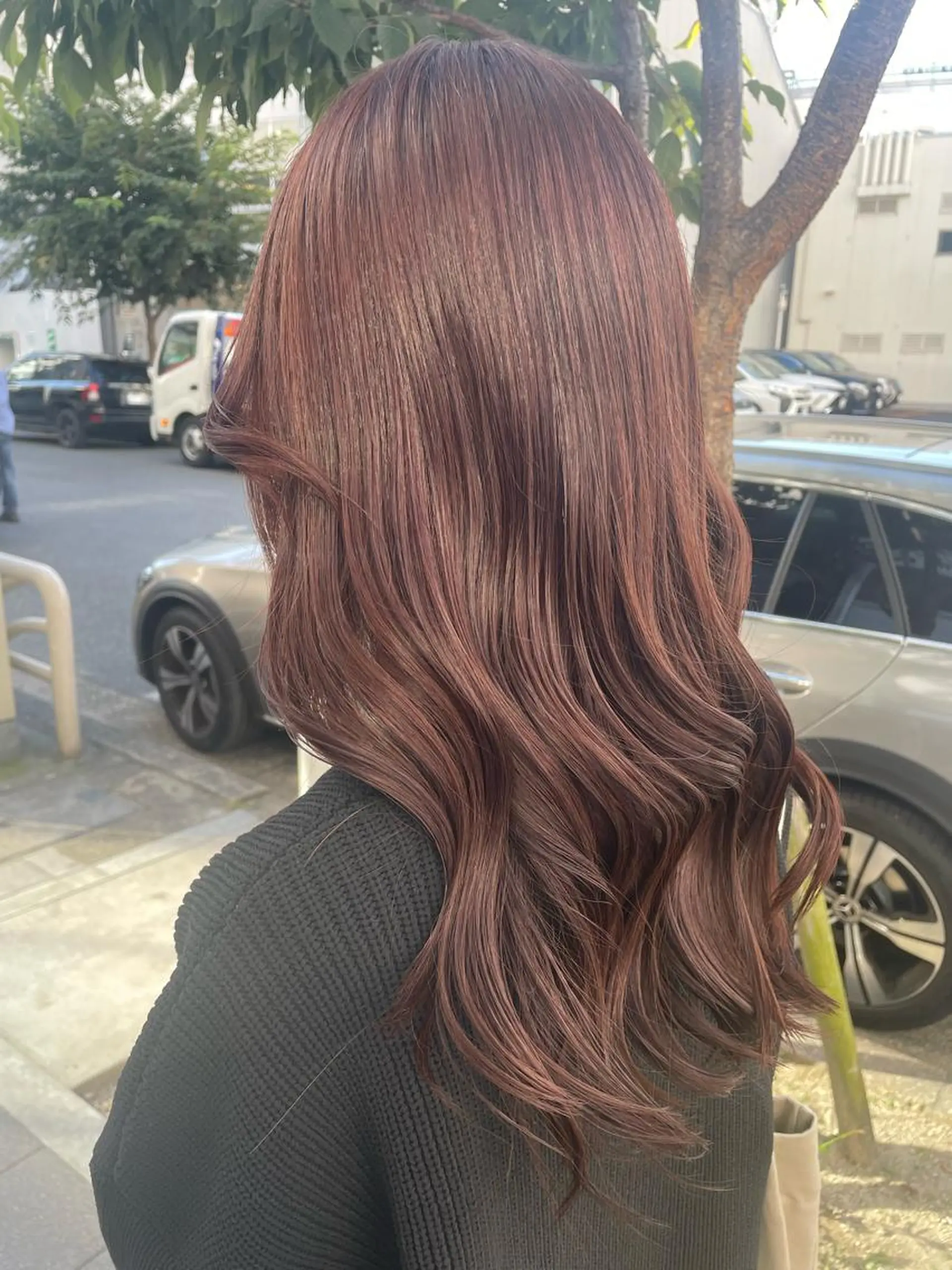 ロング ピンクブラウン 🫧艶髪&髪質改善 YUKAのヘアスタイル