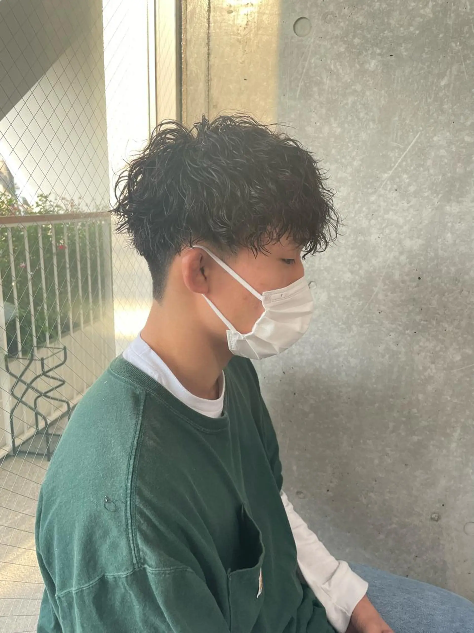 パーマ メンズ カット パーマ トリートメント ヘッドスパ ヘアセット メンズモテパーマ💙 fuwaのヘアスタイル