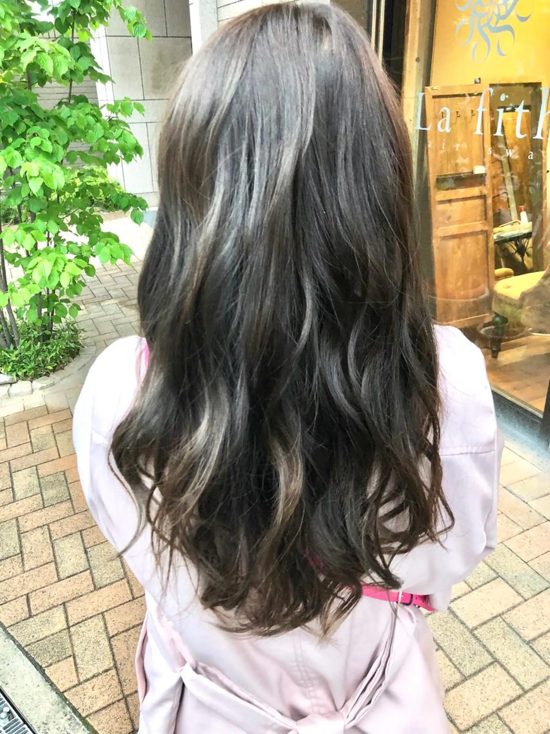 ロング カラー 山村 直哉のヘアスタイル