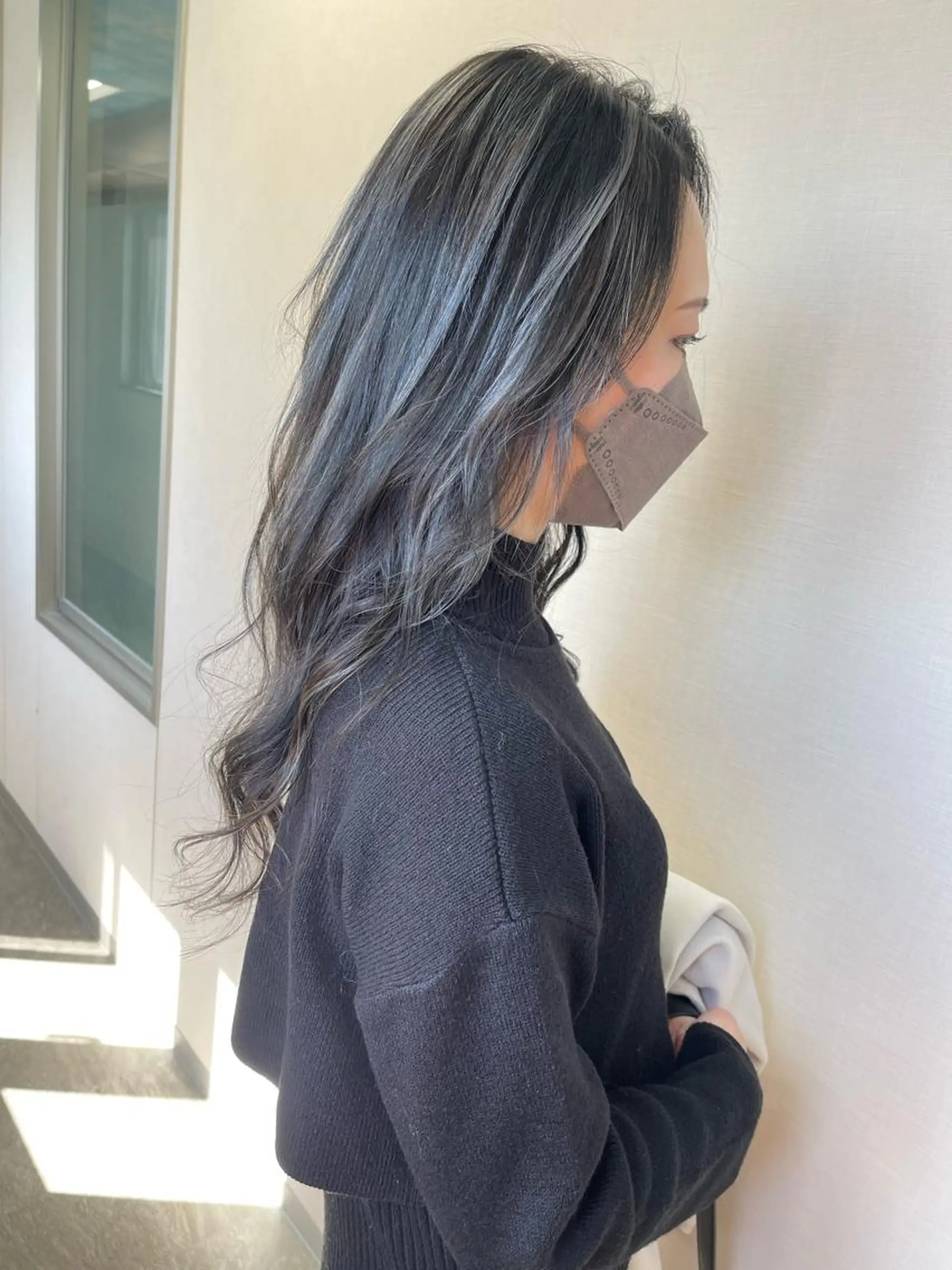 ロング カラー ハイライトカラー ハイライト ヘアカラー 松井那津子 /ハイライトブリーチのヘアスタイル