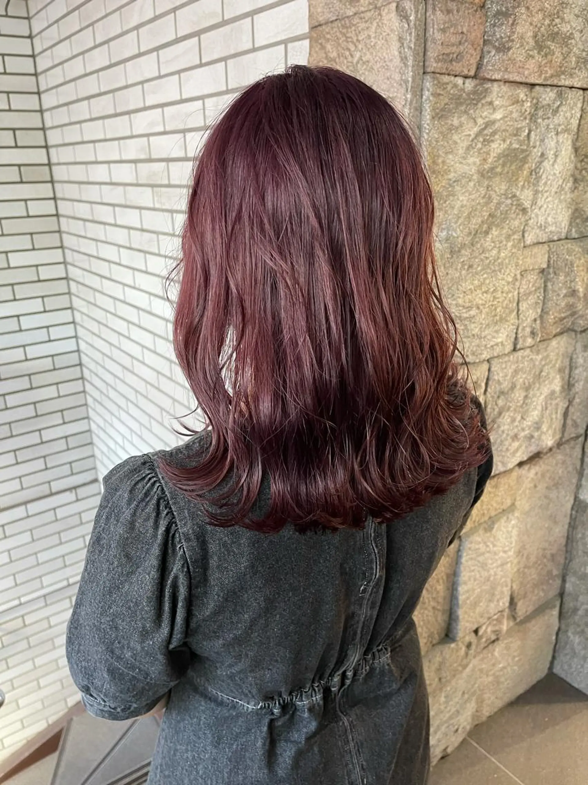 ミディアム カラー カット ヘアカラー オージュアソムリエ DAIKI⭐️のヘアスタイル