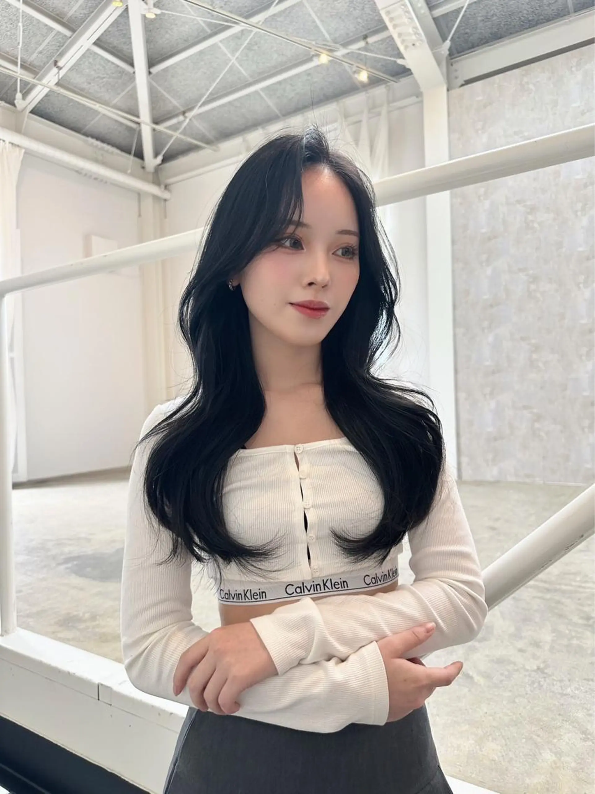 ロング くびれヘア レイヤー透明感カラー / MAIKA🤎のヘアスタイル