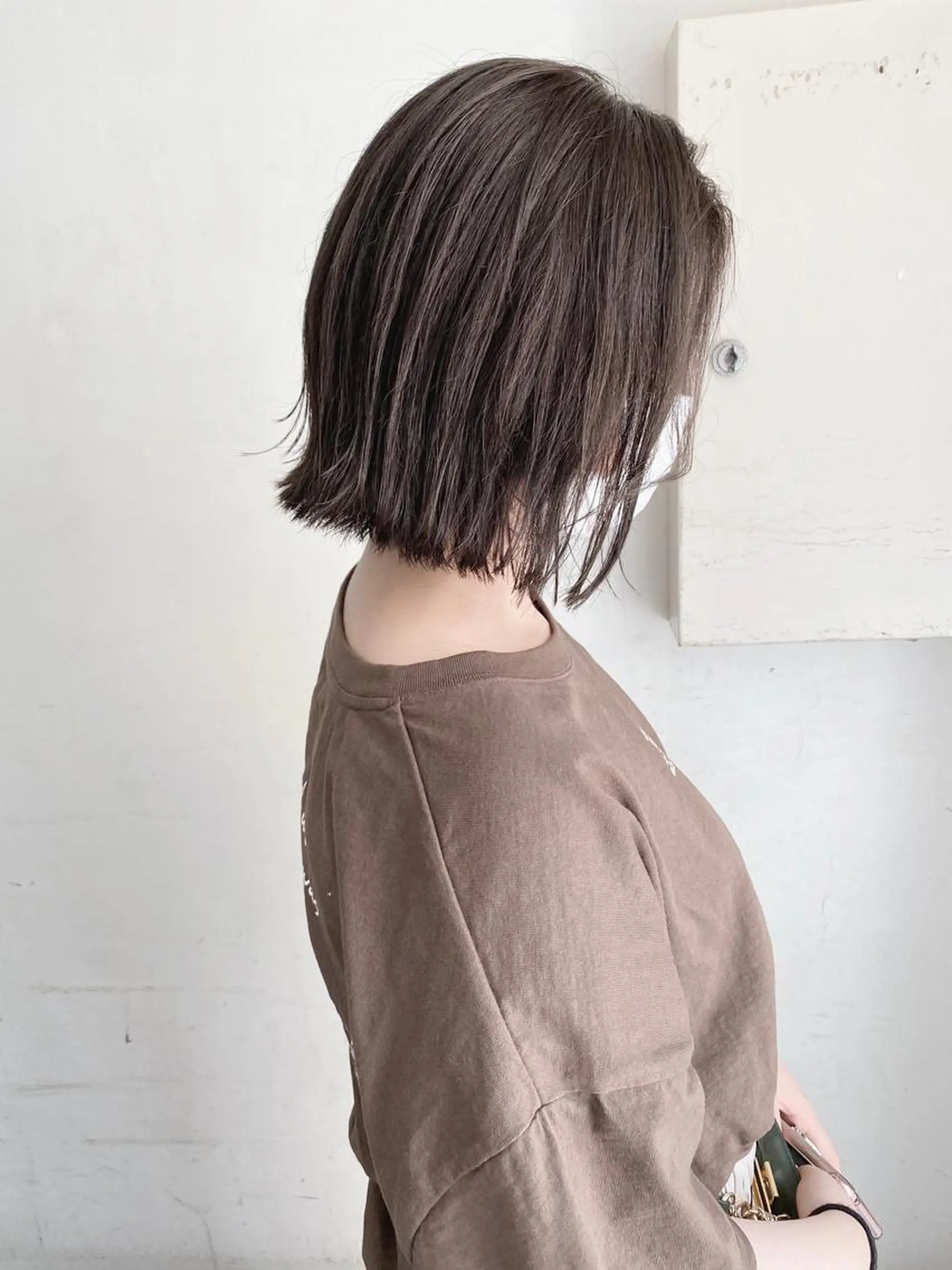 ショート 切りっぱなしボブ ボブ レイヤーカット✂️ 横浜No1♡下鳥翔子のヘアスタイル