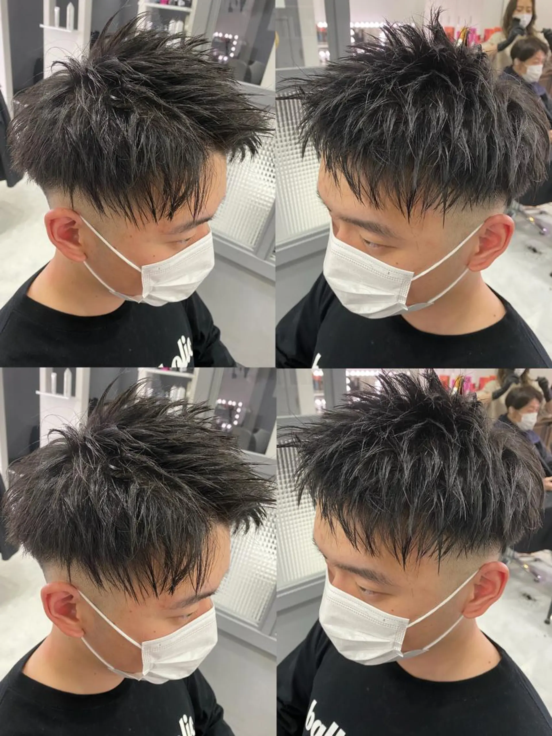 ショート カラー パーマ ヘアアレンジ メンズ カット 🔥メンズ特化渡辺 🔥ブリーチカラーのヘアスタイル
