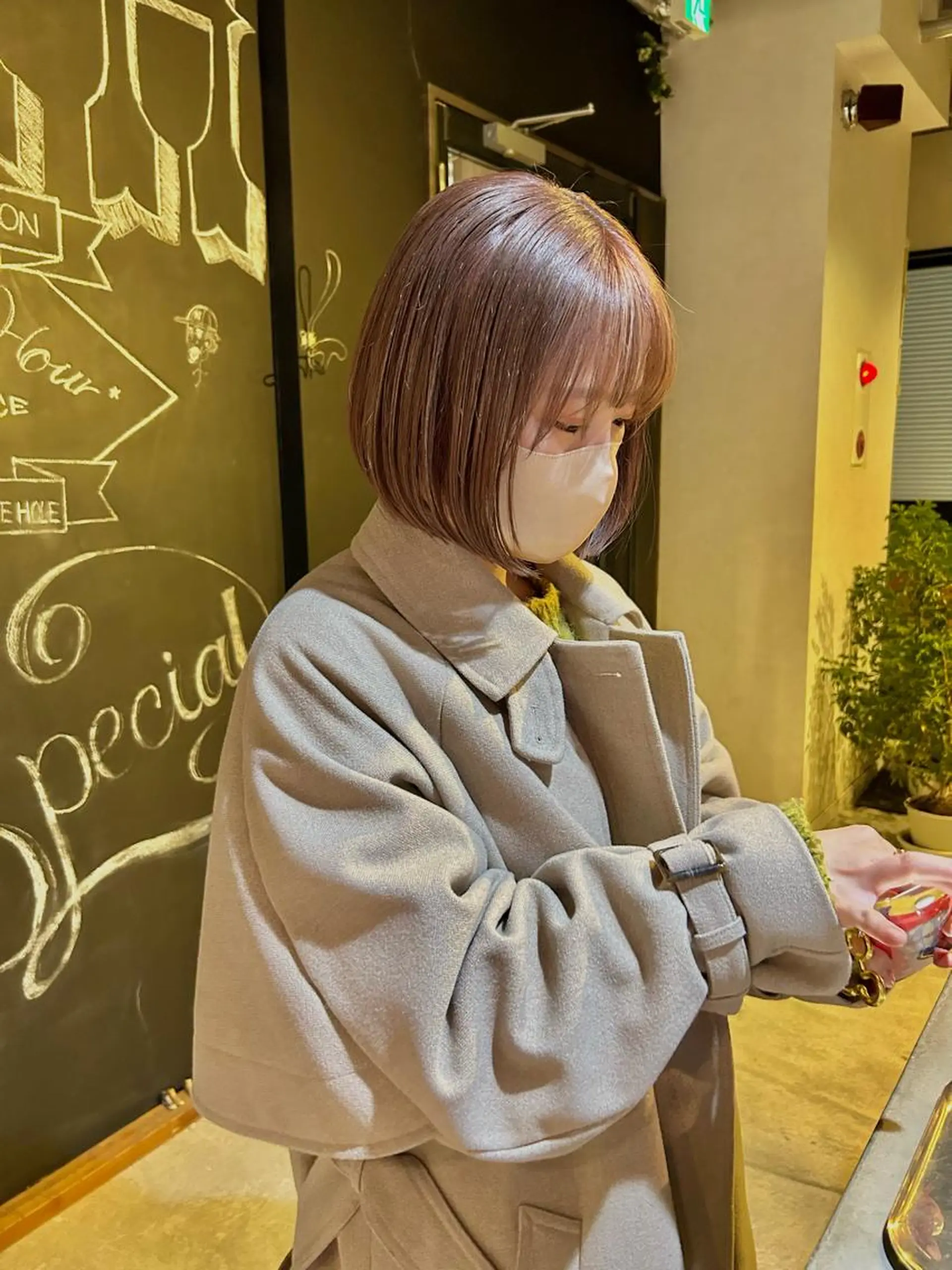 ショート カラー ヘアカラー トリートメント メンズヘア/レイヤー /ボブ山内春輝のヘアスタイル