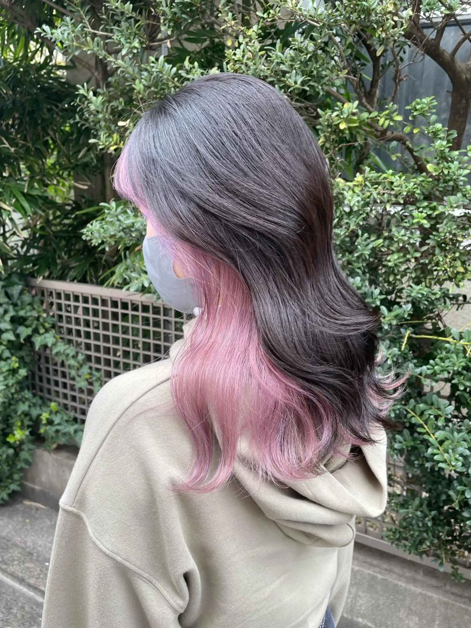 ミディアム アッシュ ピンクブラウン パープルカラー ボブ 学生 当日予約大歓迎💕/ Chisatoのその他イメージ