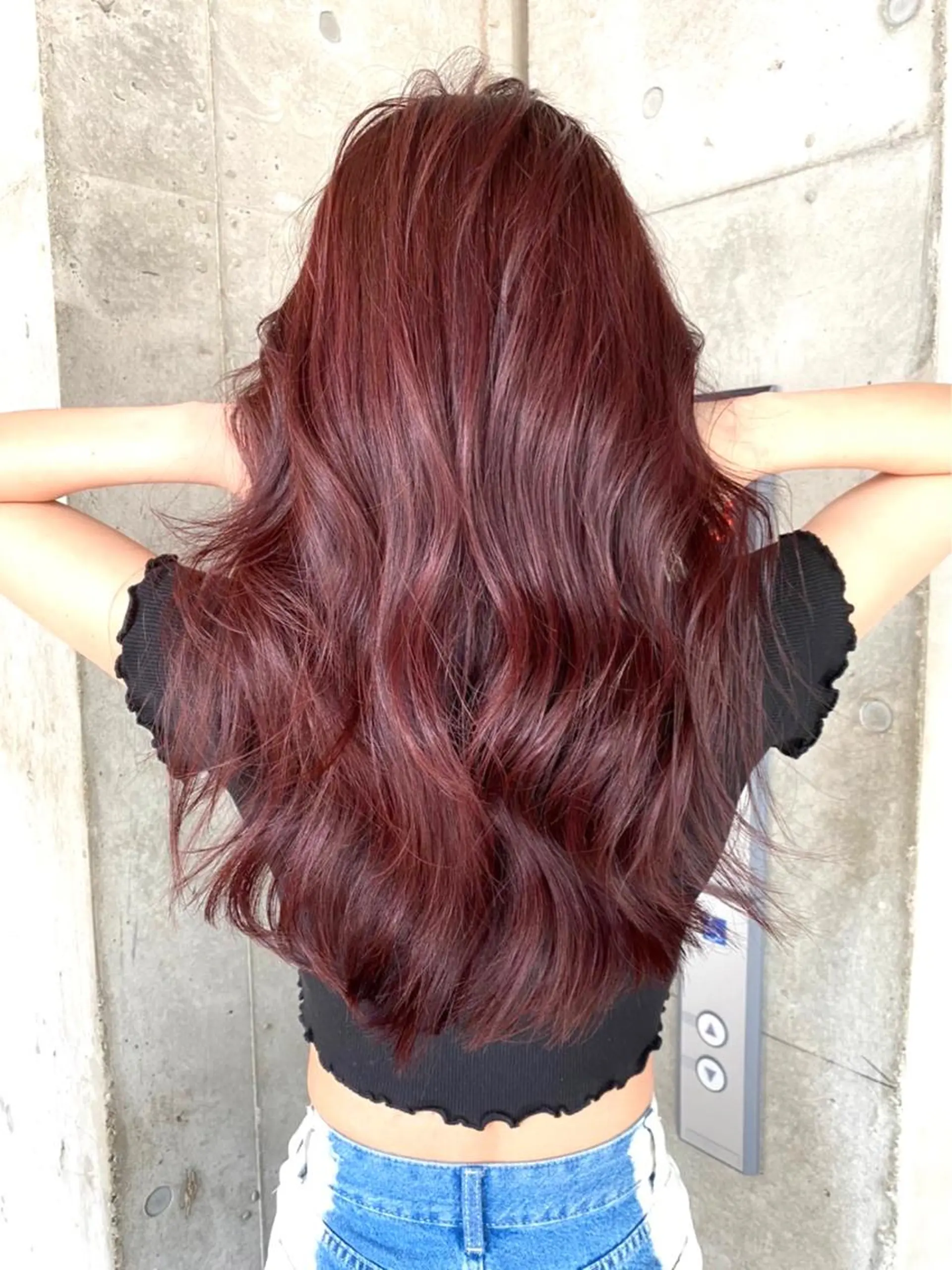 ロング 🌷横浜/レイヤー /艶カラー🌷のヘアスタイル