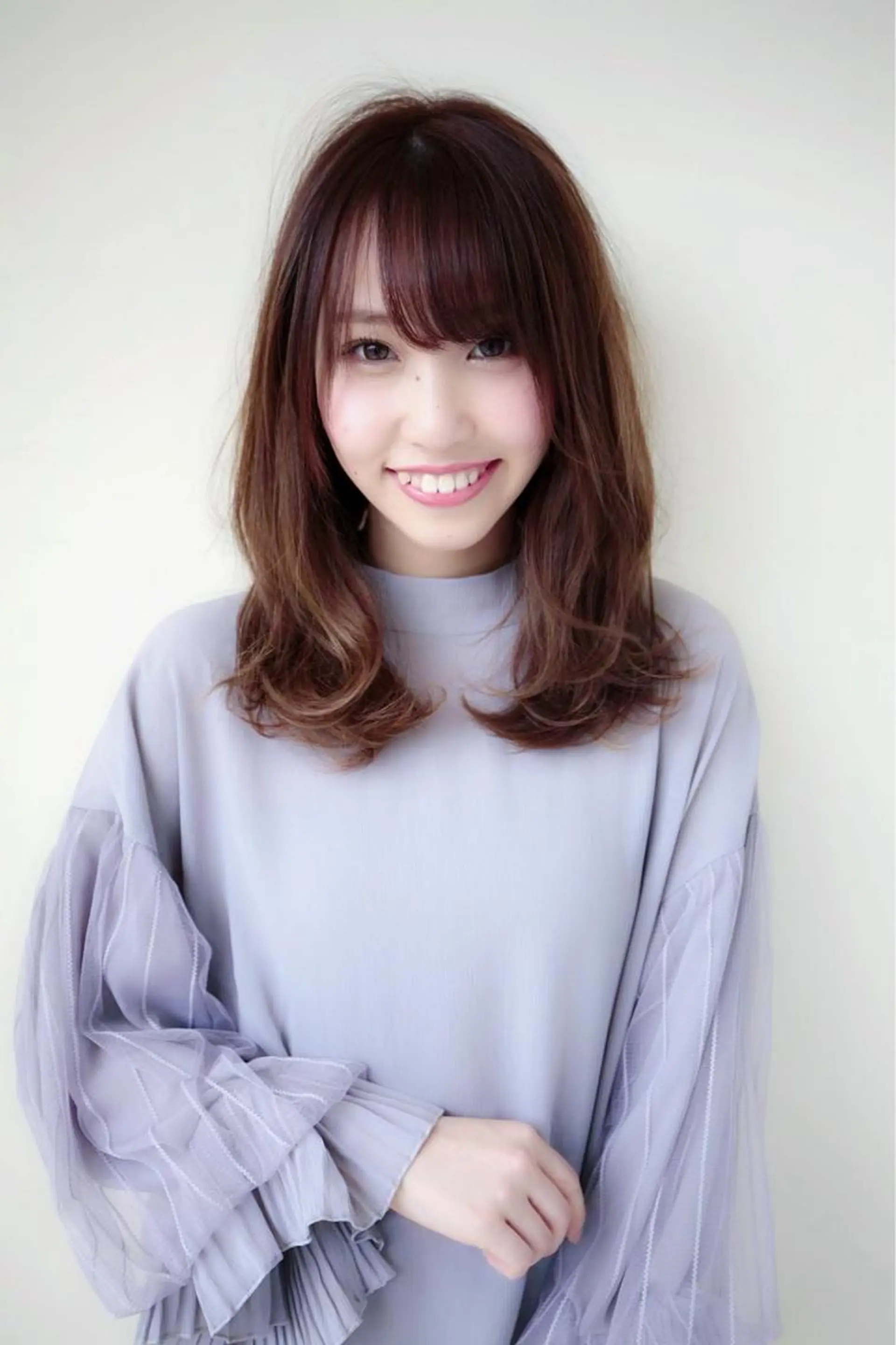 ミディアム パーマ CHAINON 近鉄奈良店のヘアスタイル