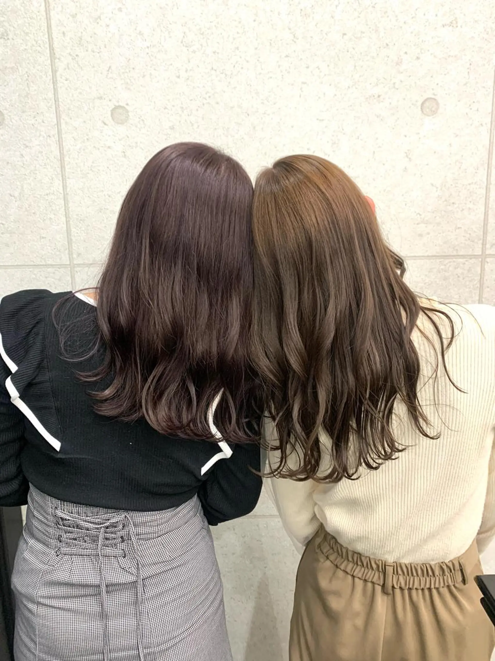 ロング カラー レイヤー ハイトーン 暖色⭐︎KANAKOのヘアスタイル