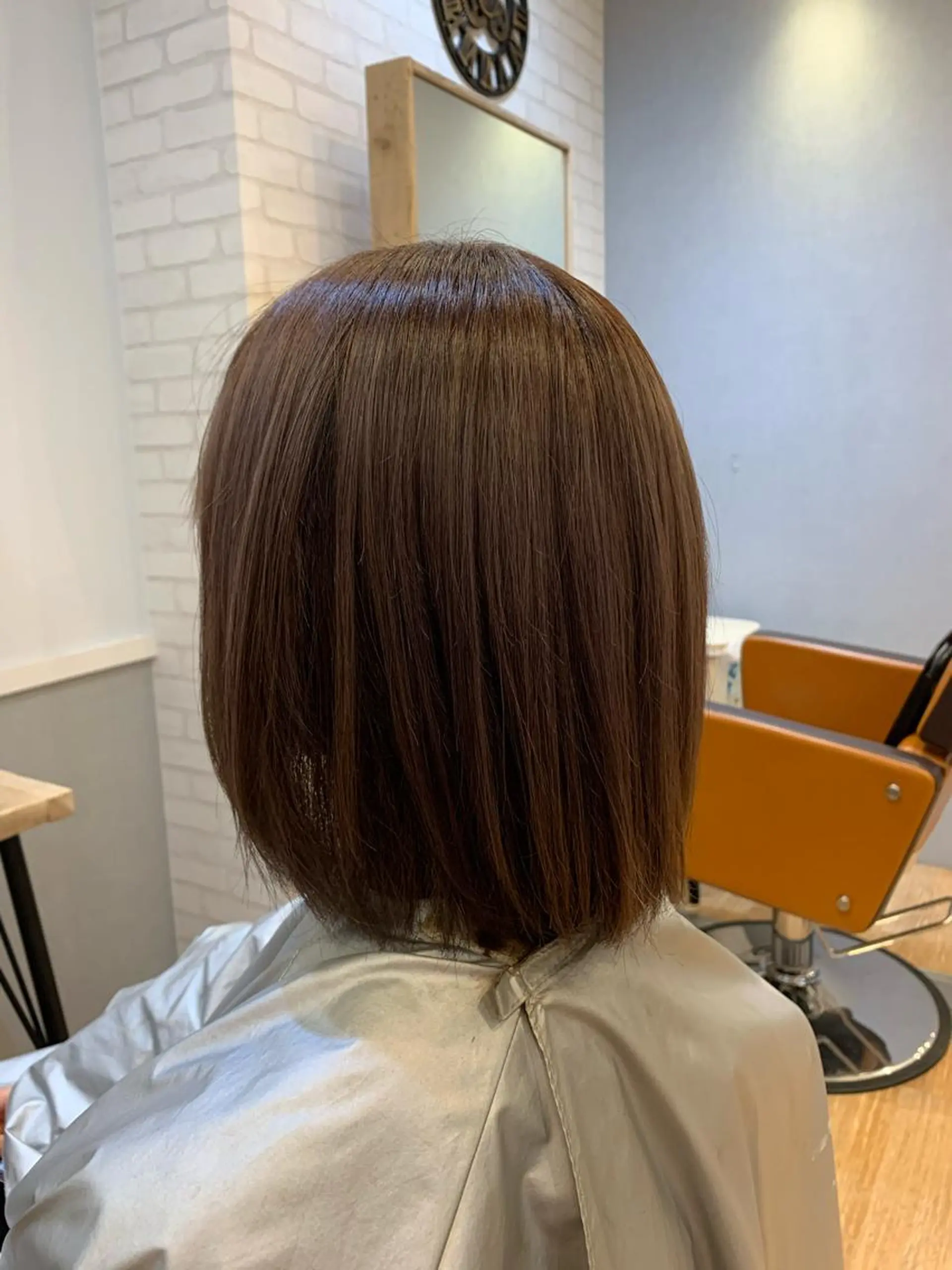 カラー ブリーチ バイオレットカラー 杉山 拓矢のヘアスタイル