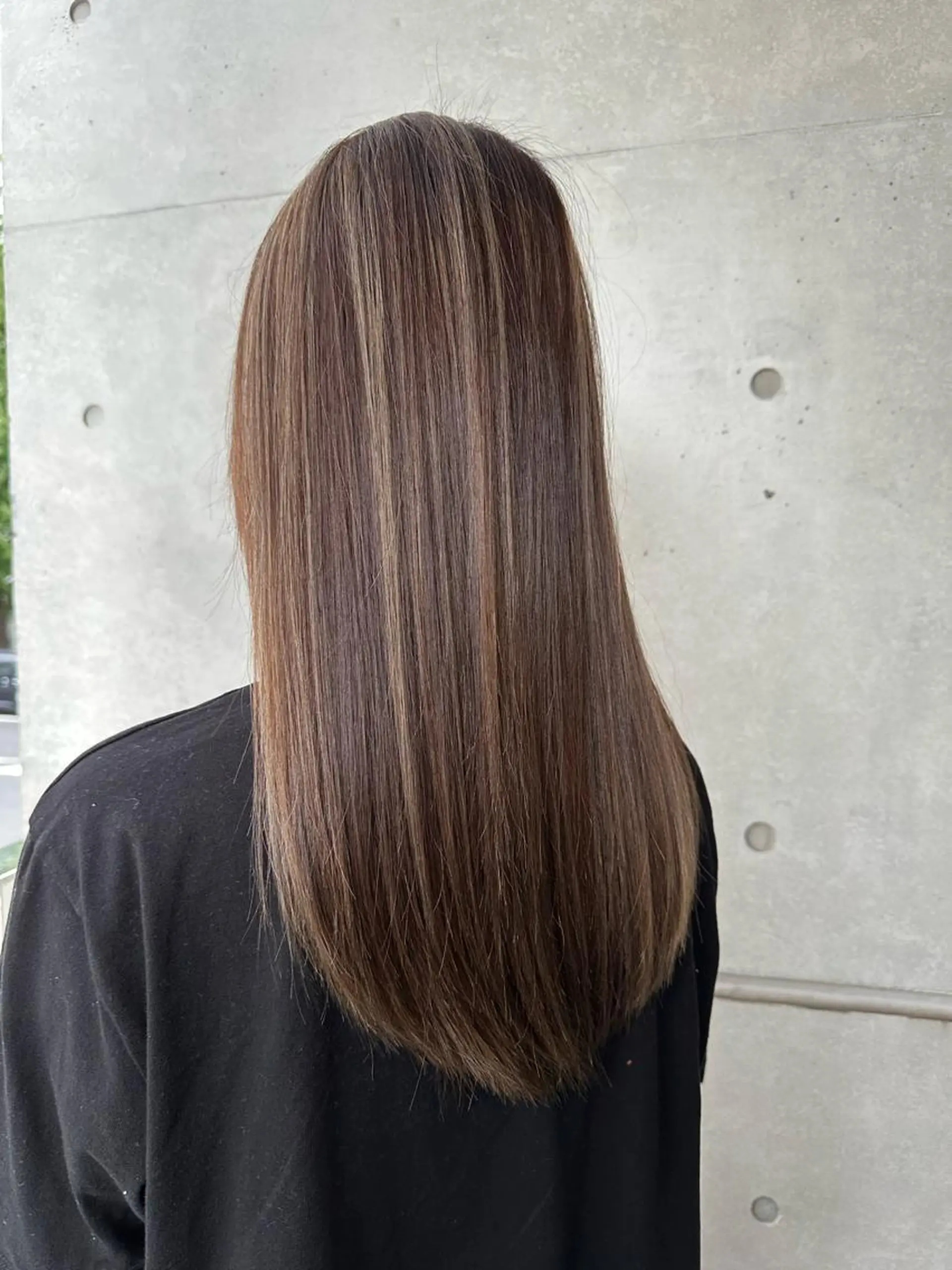 ロング カラー 小滝 楓のヘアスタイル