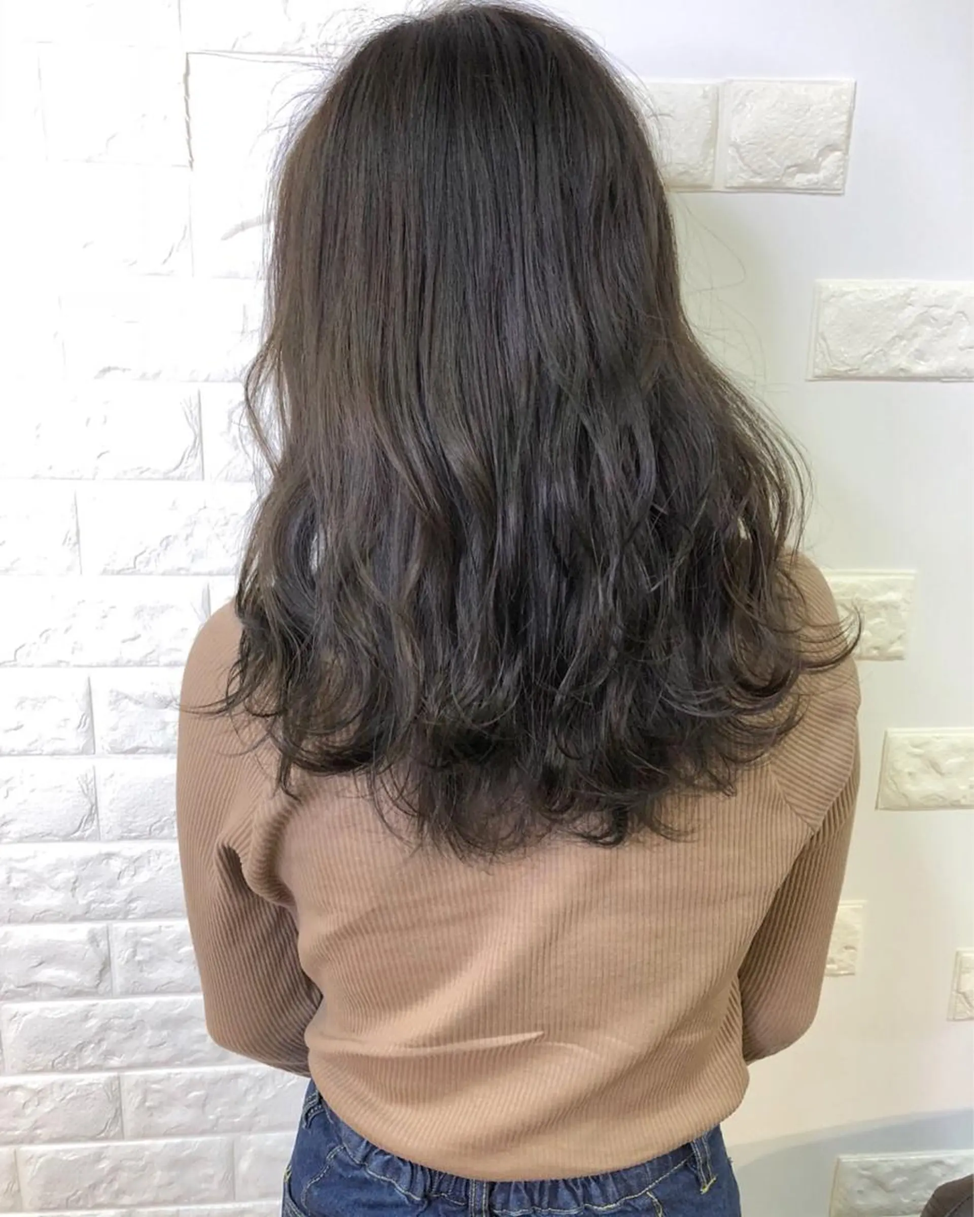 ミディアム カラー ブリーチ 透明感カラー 横浜ブリーチムラ直し ハイトーン/ブリーチのヘアスタイル