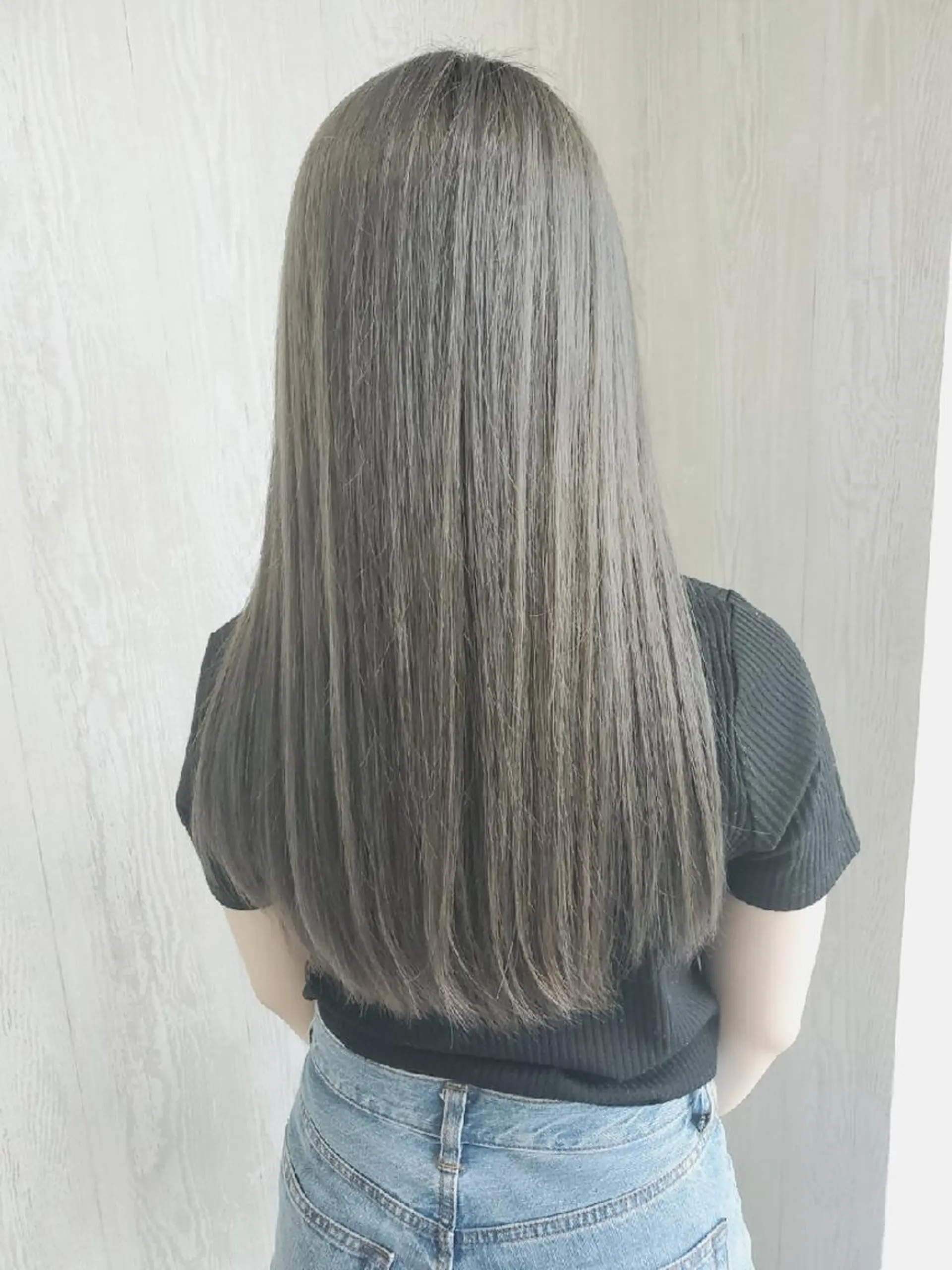 ロング パーマ ストレートパーマ 縮毛矯正 トリートメント レイヤーカット/ ウルフカット/大橋 のヘアスタイル